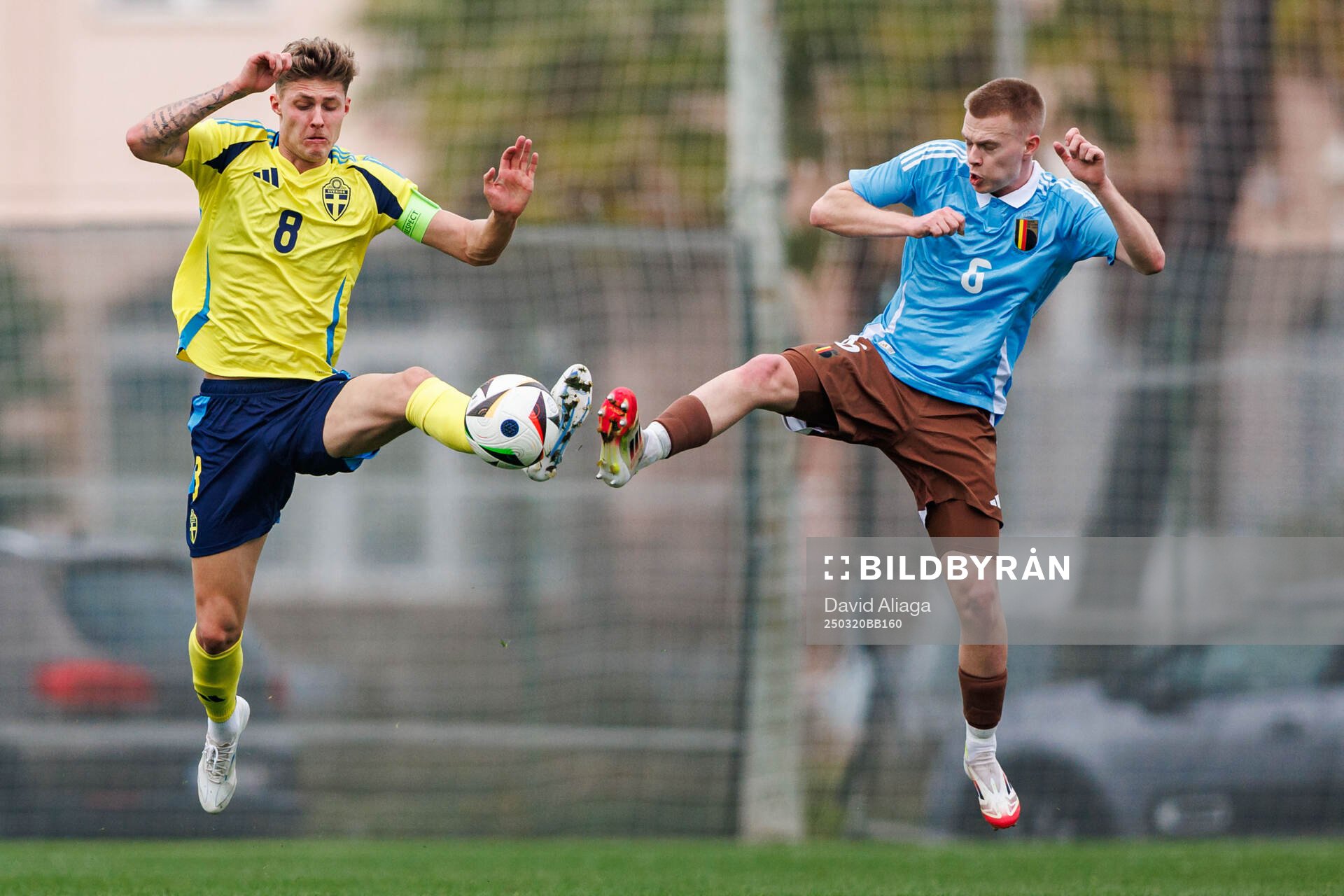 Lukas Björklund of Sweden and Arthur Vermeeren of Belgium
