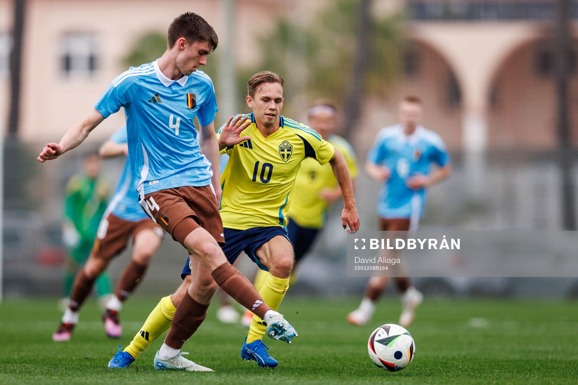 Jorne Spileers of Belgium and Pontus Dahbo of Sweden