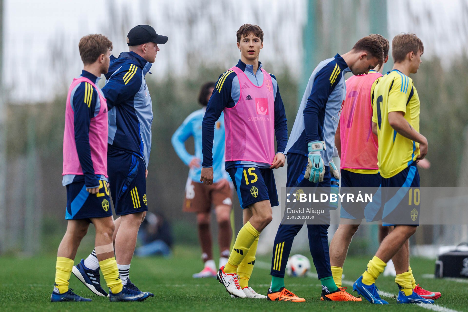 John Mellberg of Sweden after the international friendly under-21 football match between Belgium and Sweden on March 20, 2025 in Pinatar.