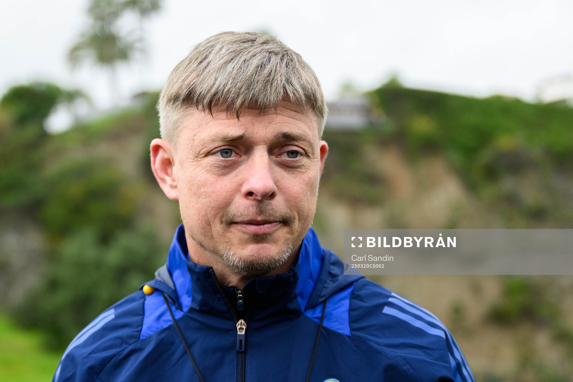 Head coach Jon Dahl Tomasson of the Swedish men's national