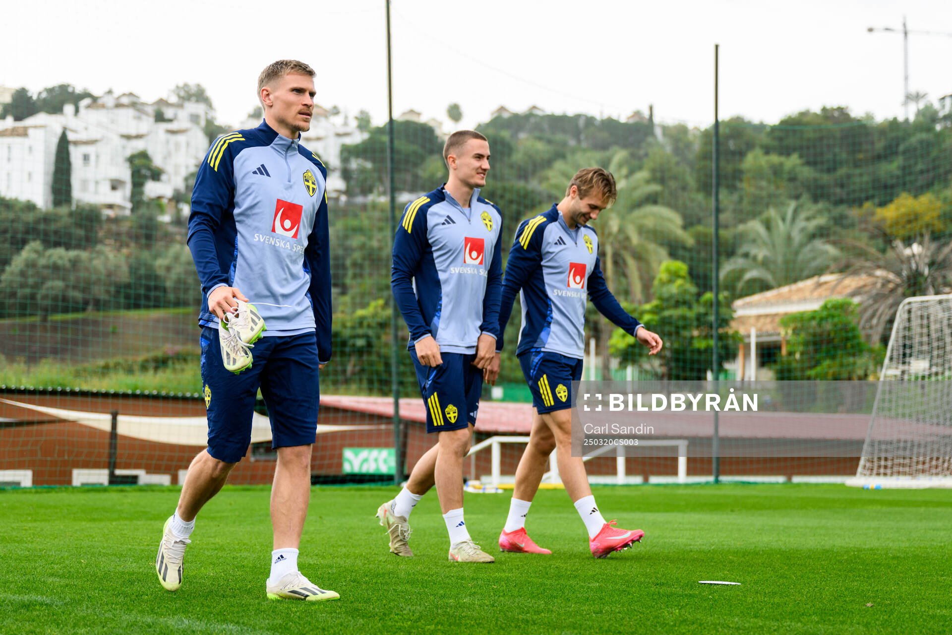 Carl Starfelt, Gustaf Lagerbielke and Benjamin Nygren of
