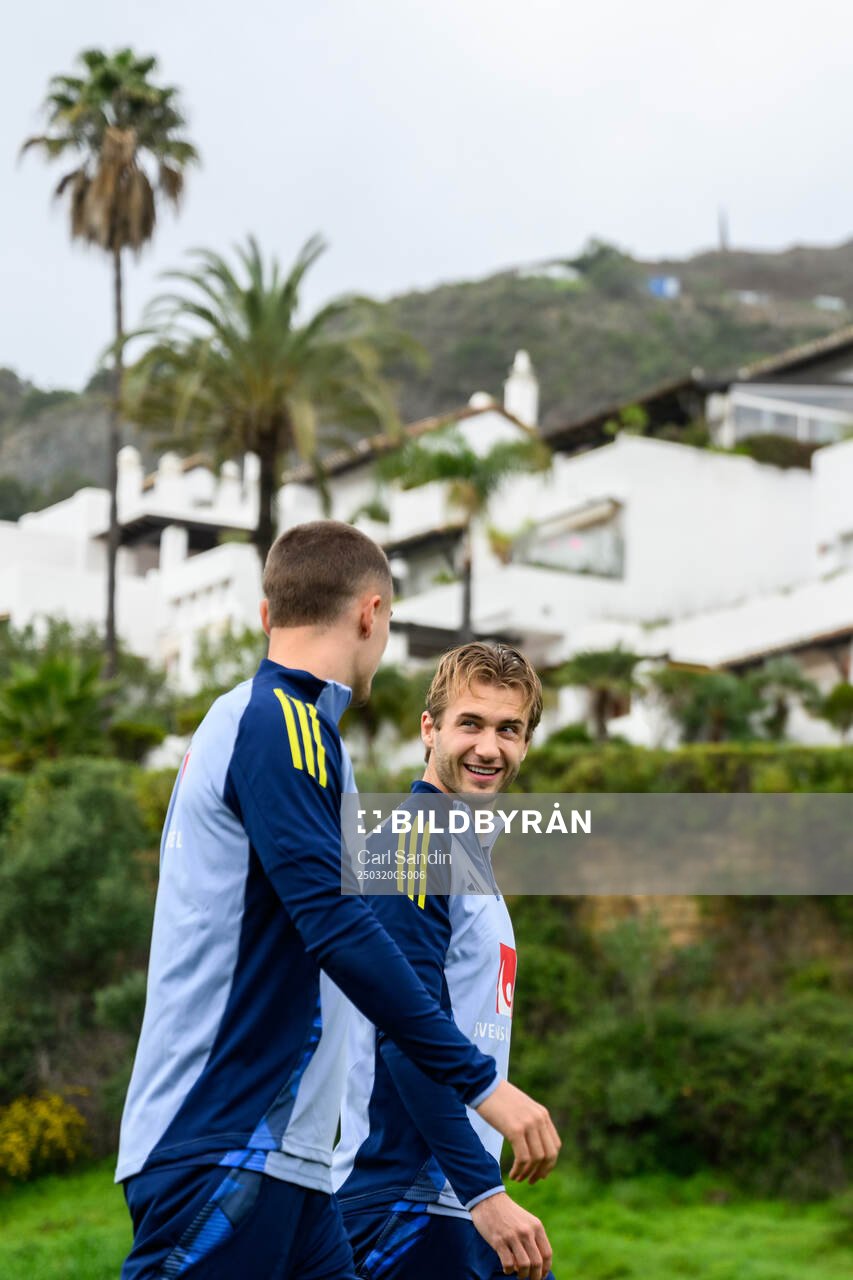 Benjamin Nygren of the Swedish men's national football team