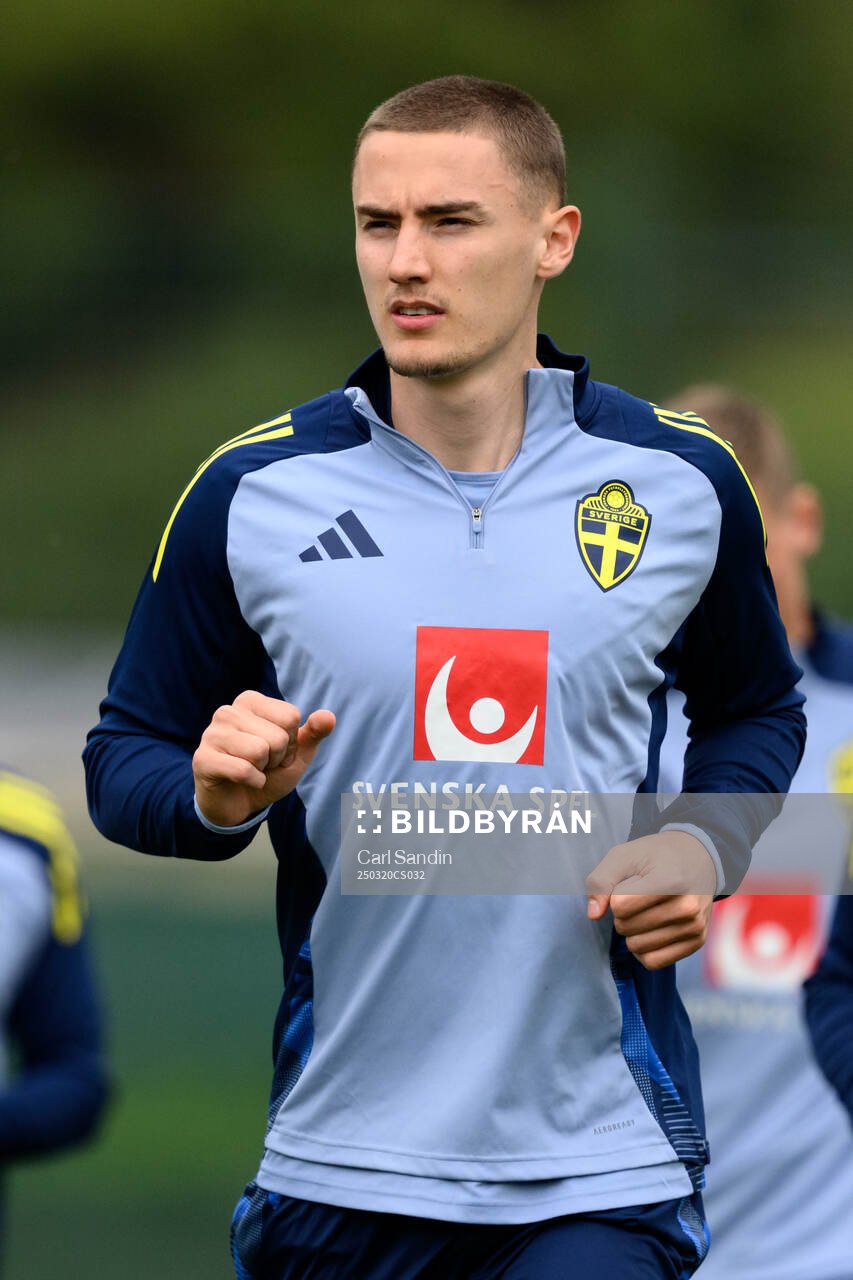 Gustaf Lagerbielke of the Swedish men's national football
