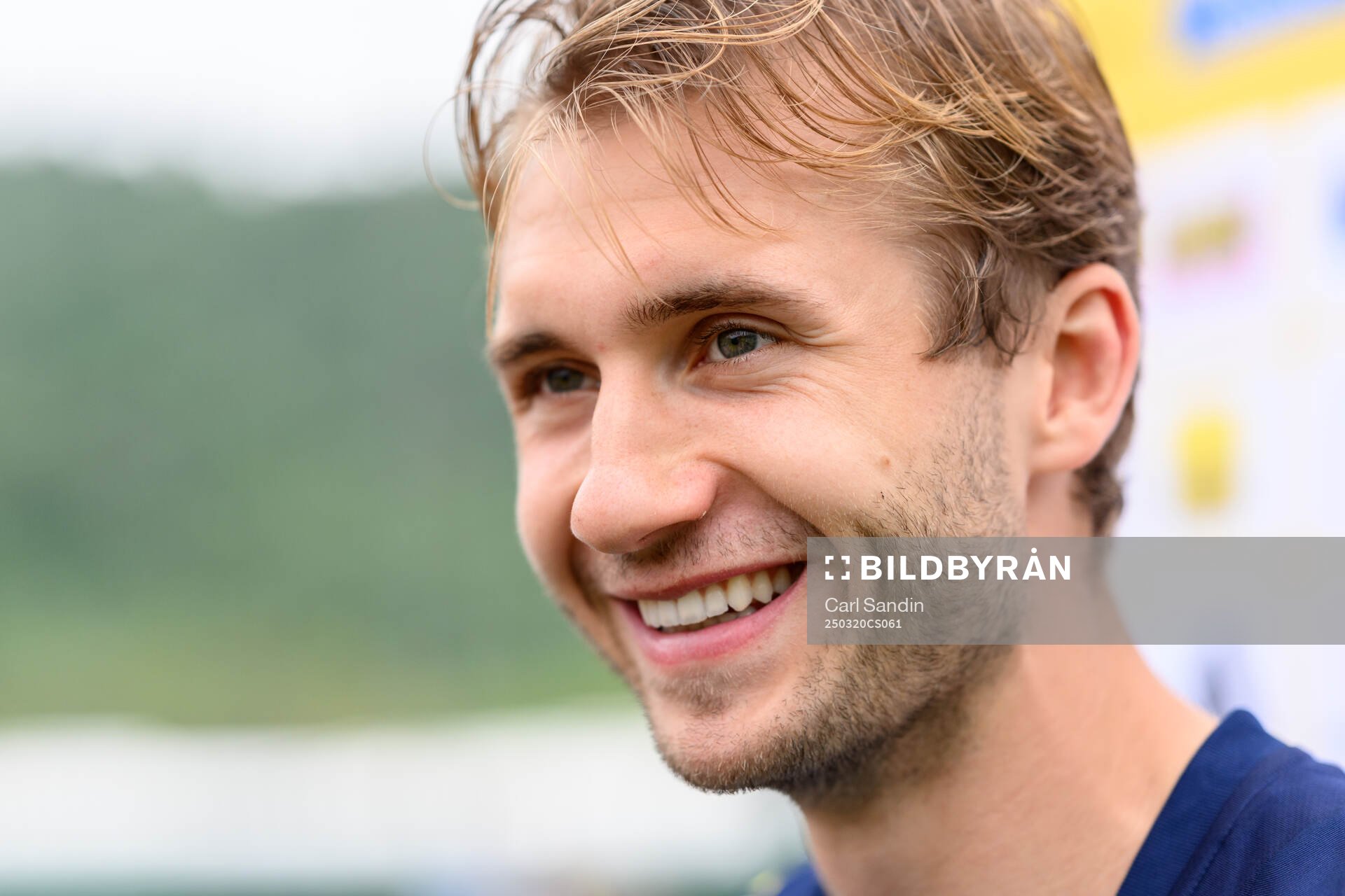 Benjamin Nygren of the Swedish men's national football team