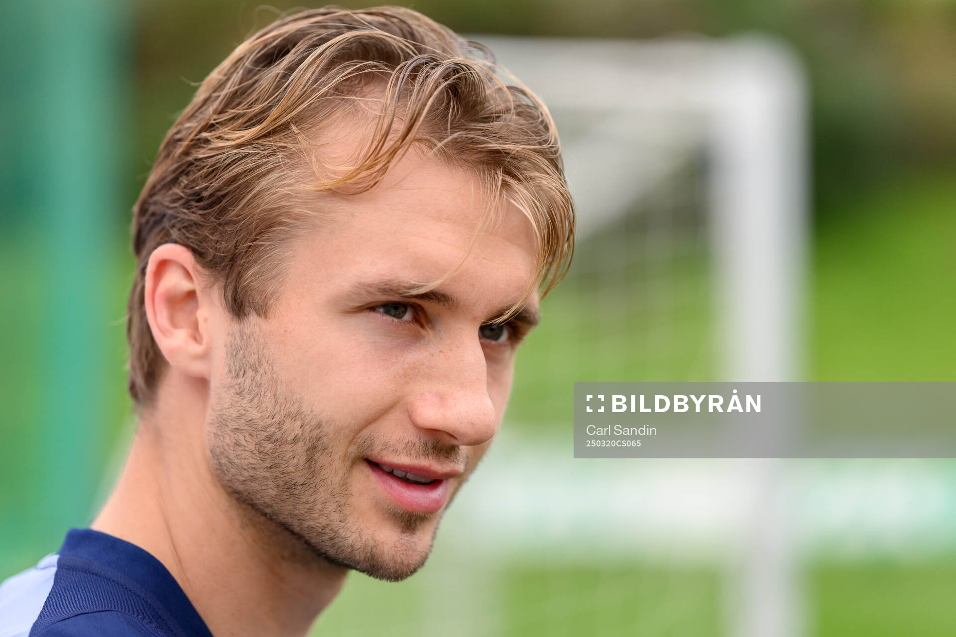 Benjamin Nygren of the Swedish men's national football team