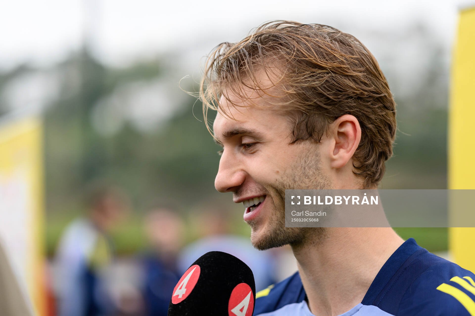 Benjamin Nygren of the Swedish men's national football team