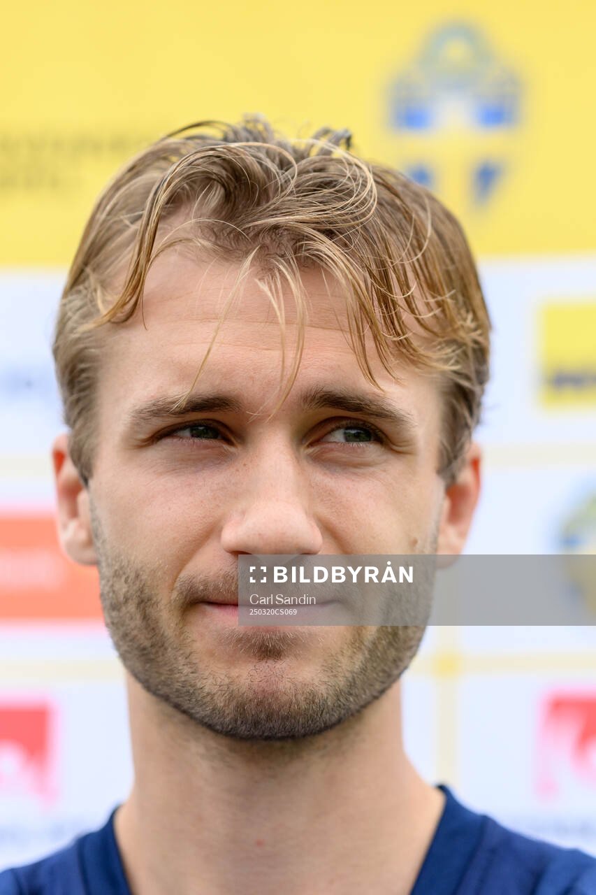 Benjamin Nygren of the Swedish men's national football team