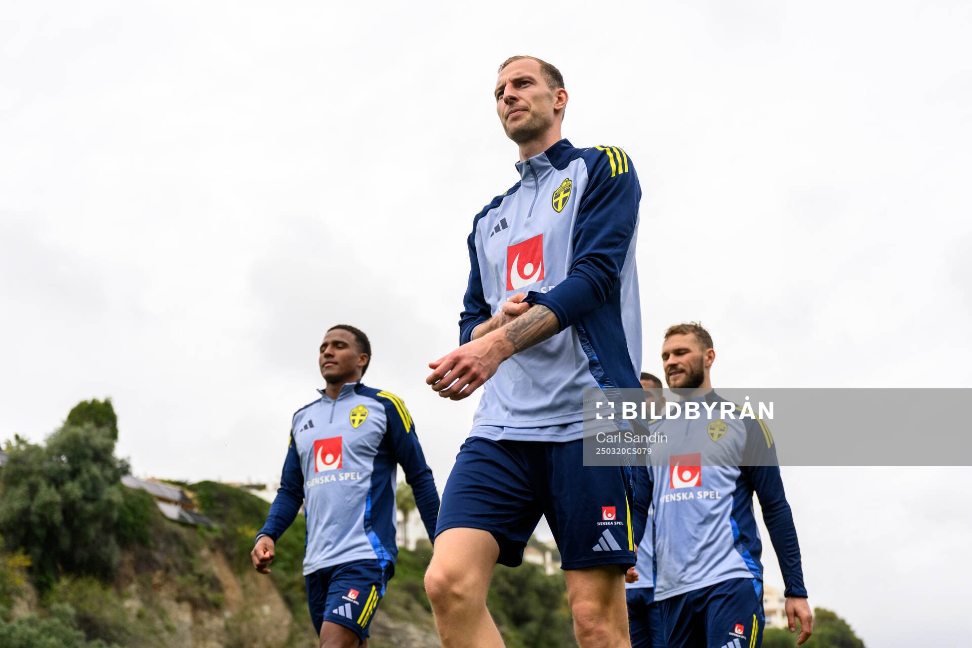 Gustaf Nilsson of the Swedish men's national football team