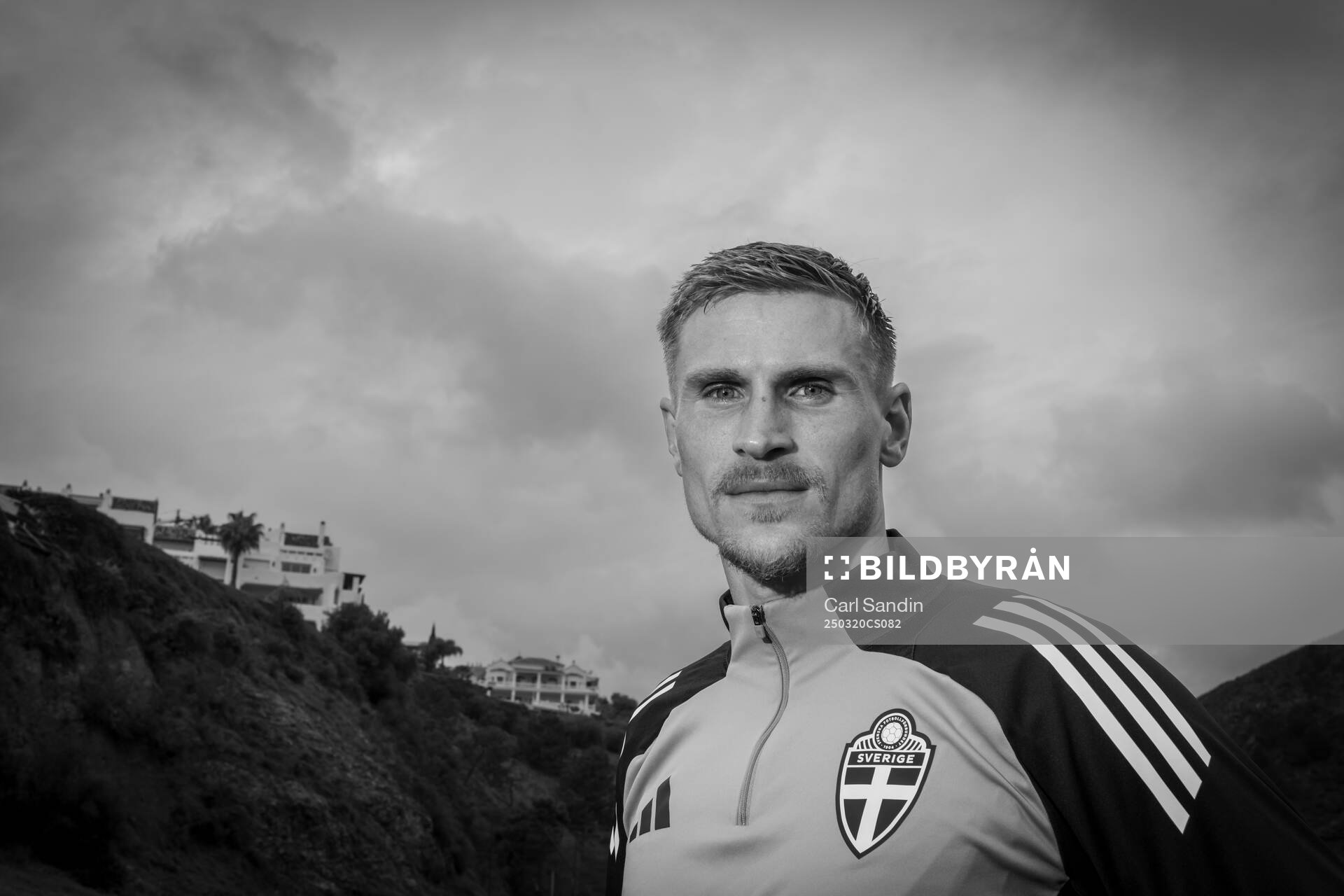 Carl Starfelt of the Swedish men's national football team