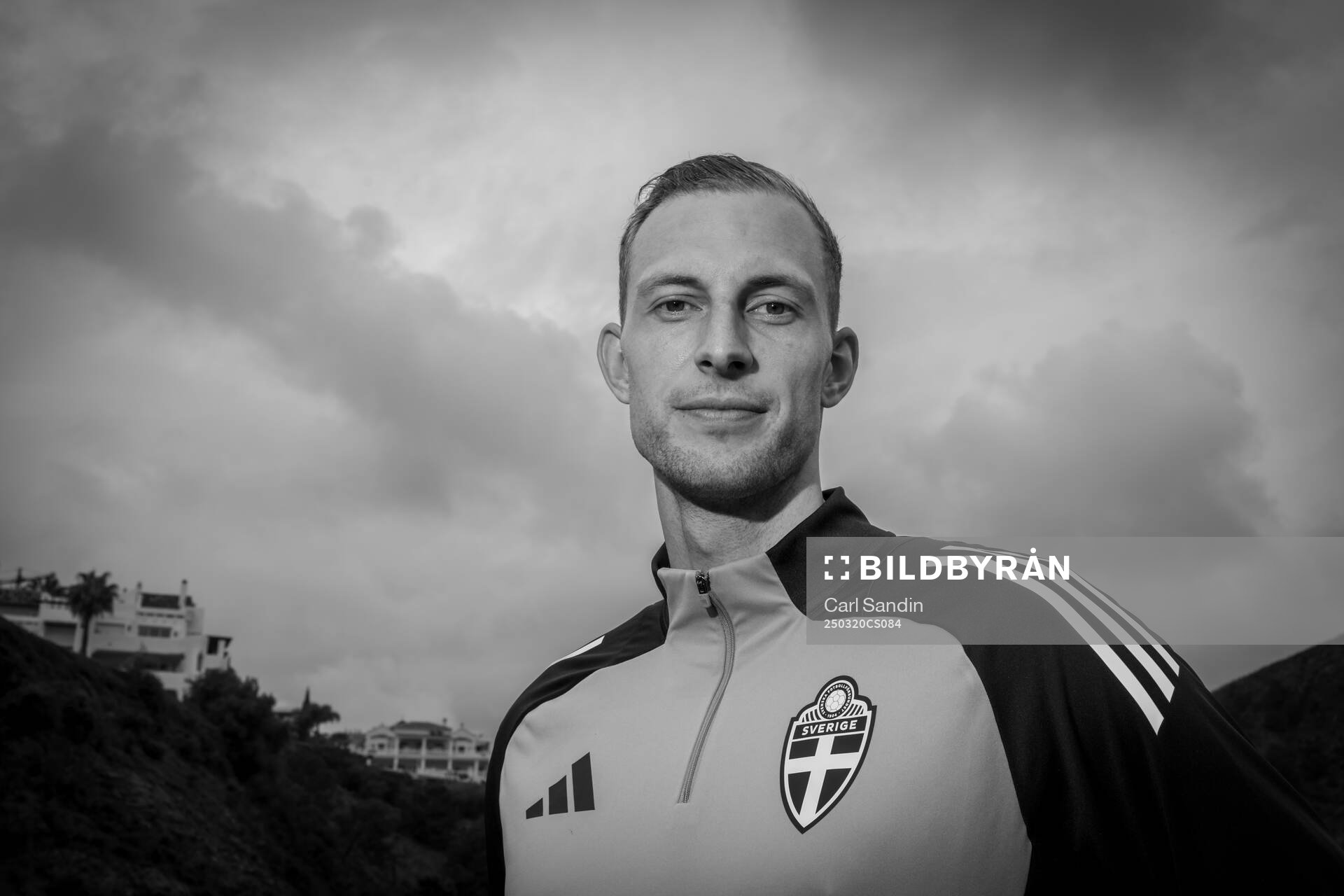 Gustaf Nilsson of the Swedish men's national football team