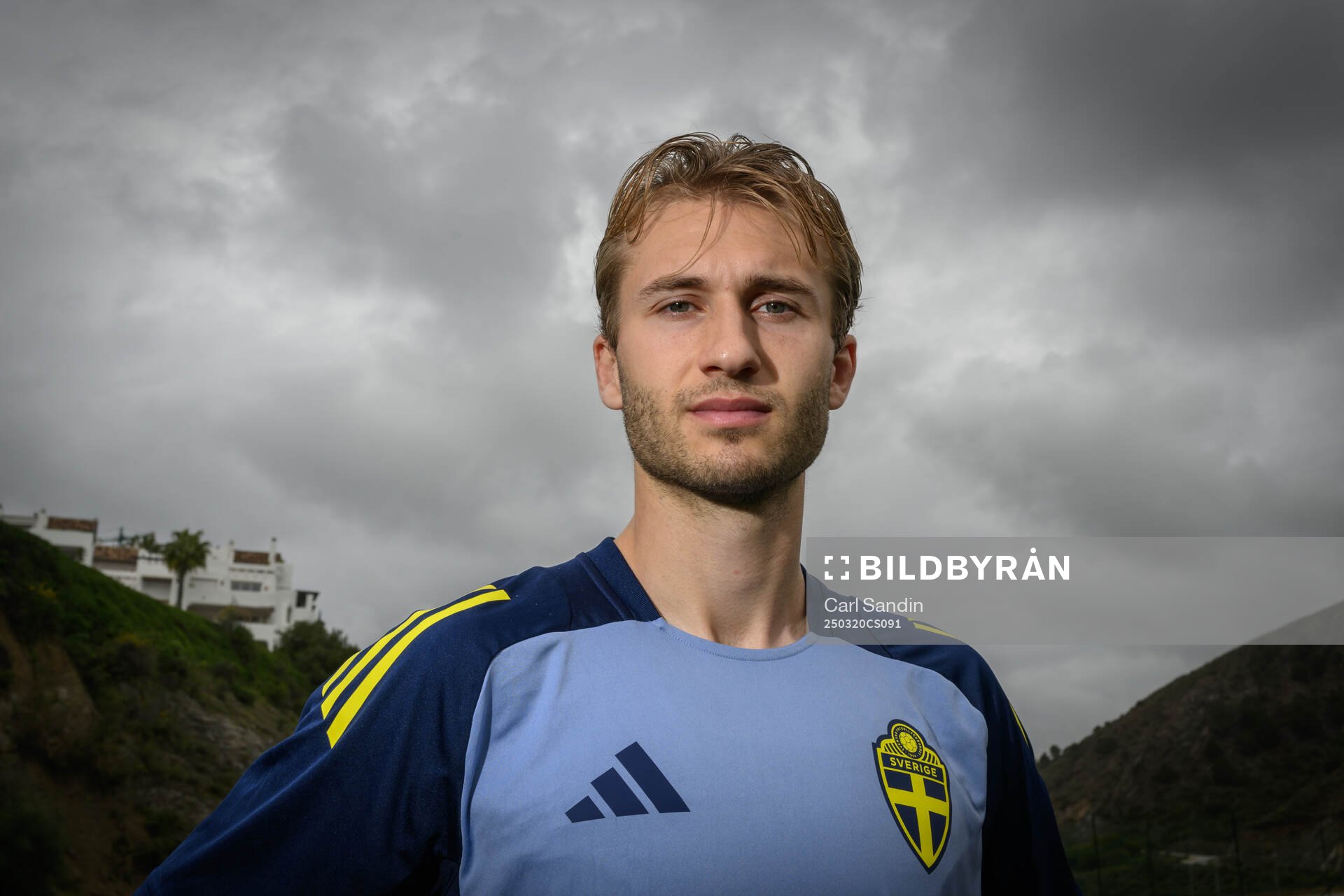 Benjamin Nygren of the Swedish men's national football team