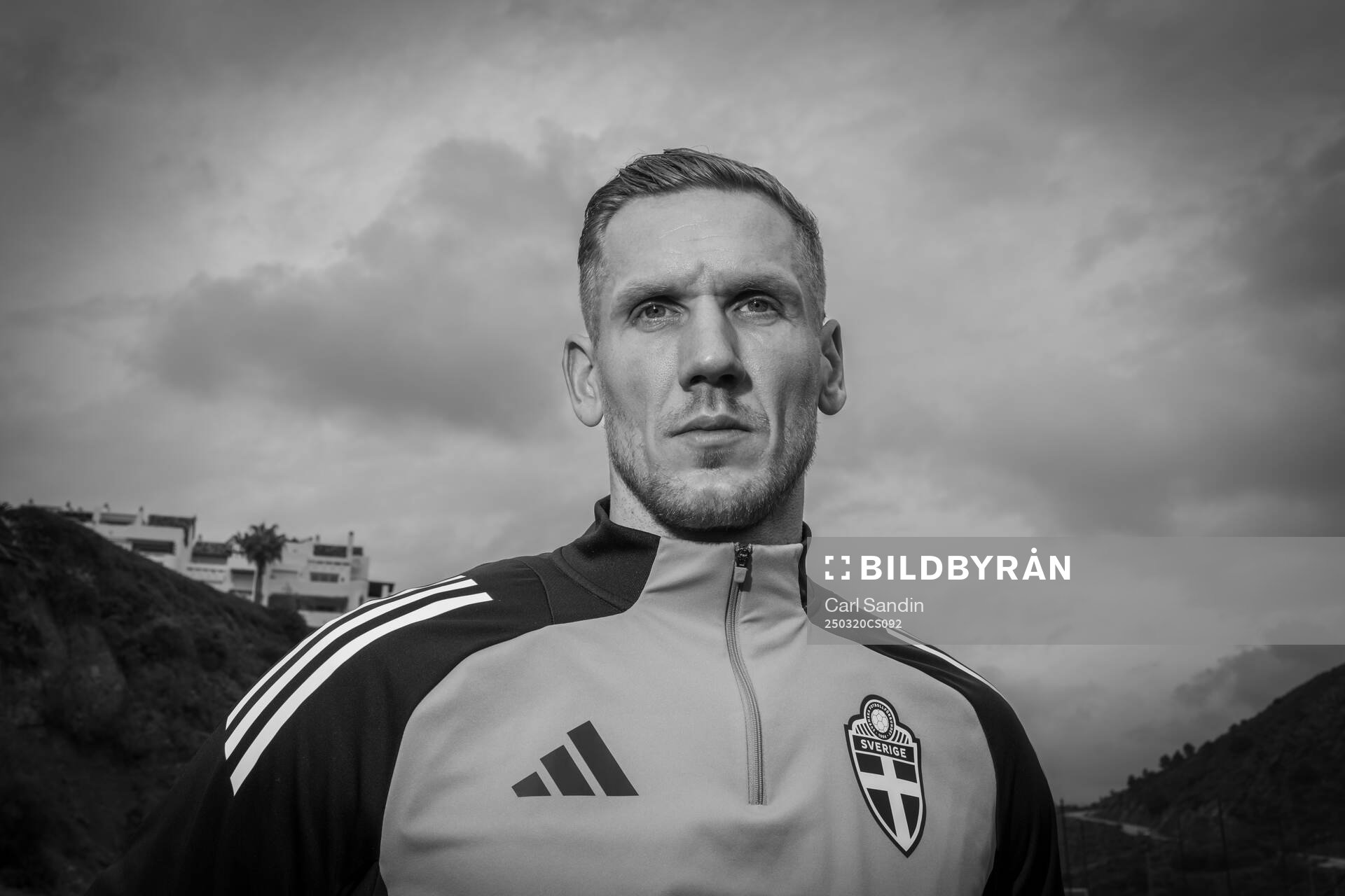 Goalkeeper Robin Olsen of the Swedish men's national