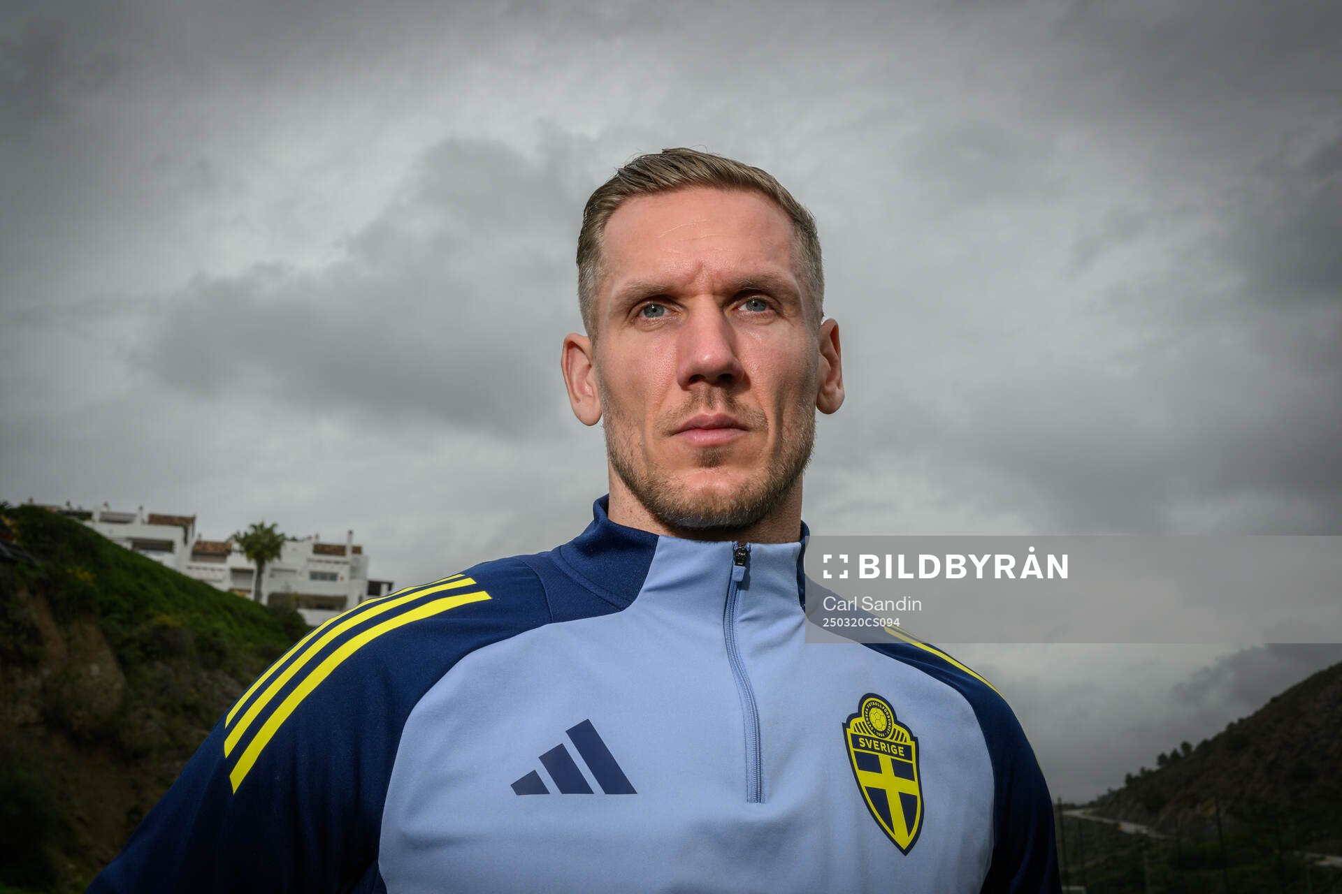 Goalkeeper Robin Olsen of the Swedish men's national