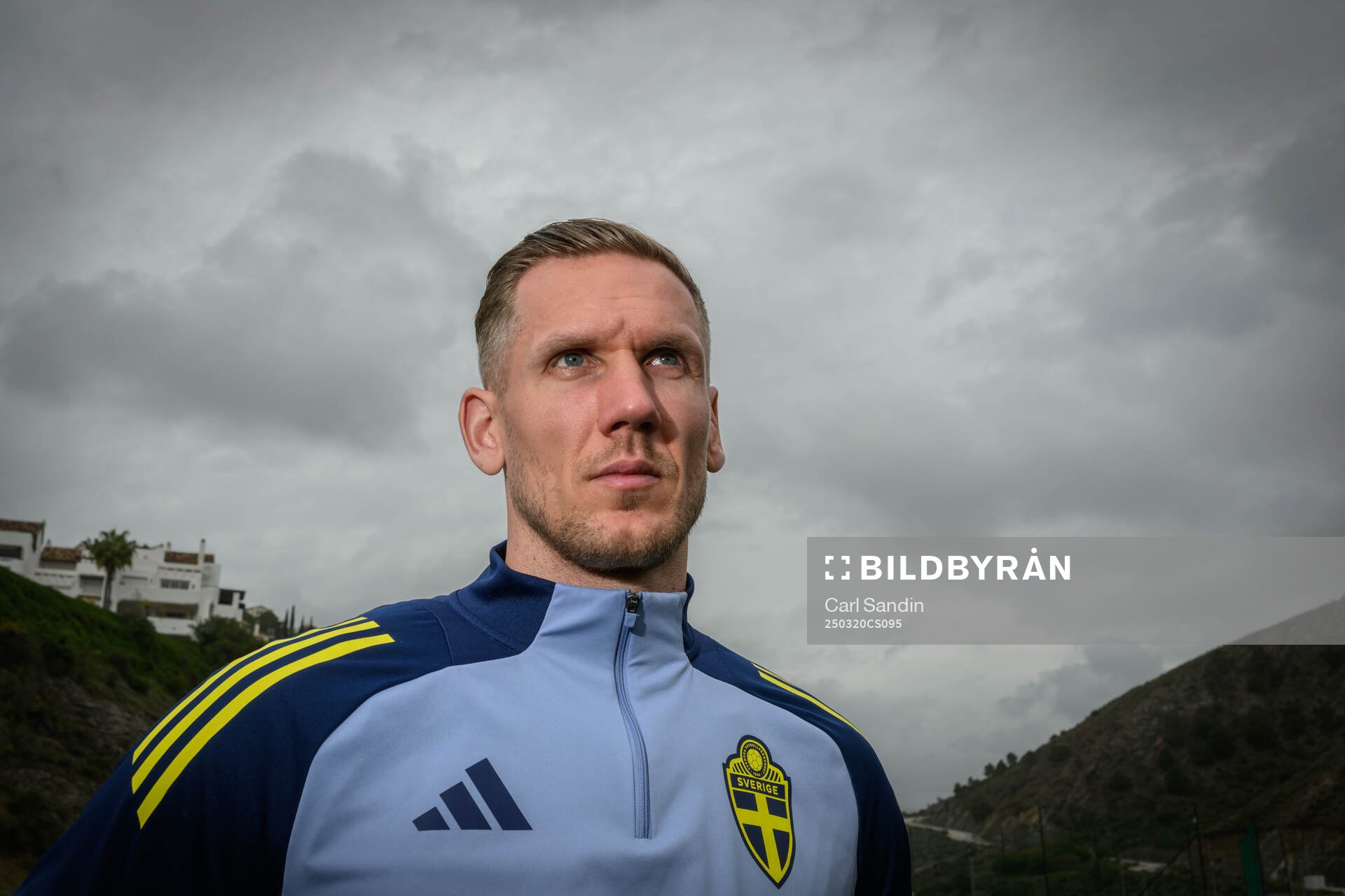 Goalkeeper Robin Olsen of the Swedish men's national