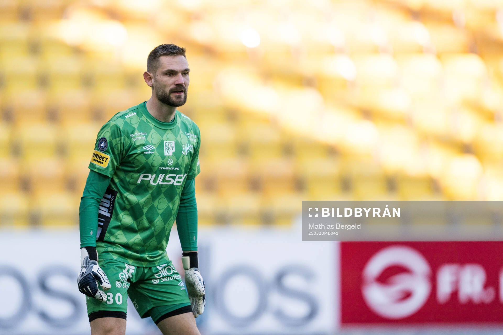 Elfsborgs målvakt Lucas Hägg Johansson