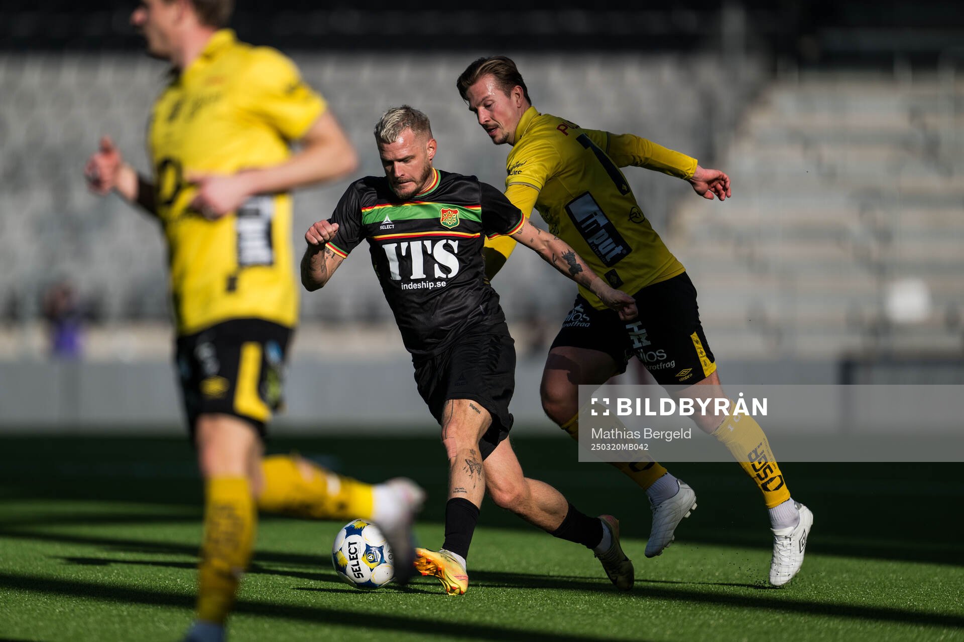 GAISs Jonas Lindberg och Elfsborgs Simon Olsson