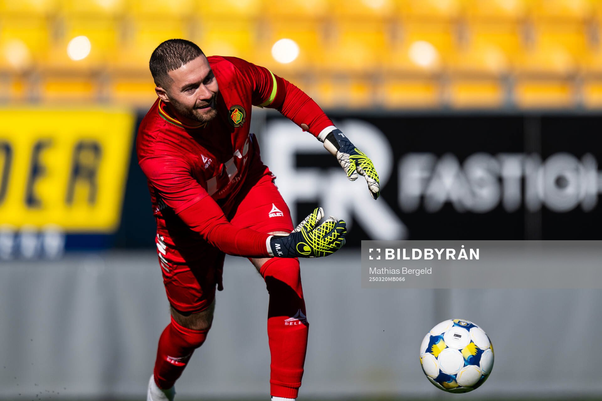GAIS målvakt Mergim Krasniqi