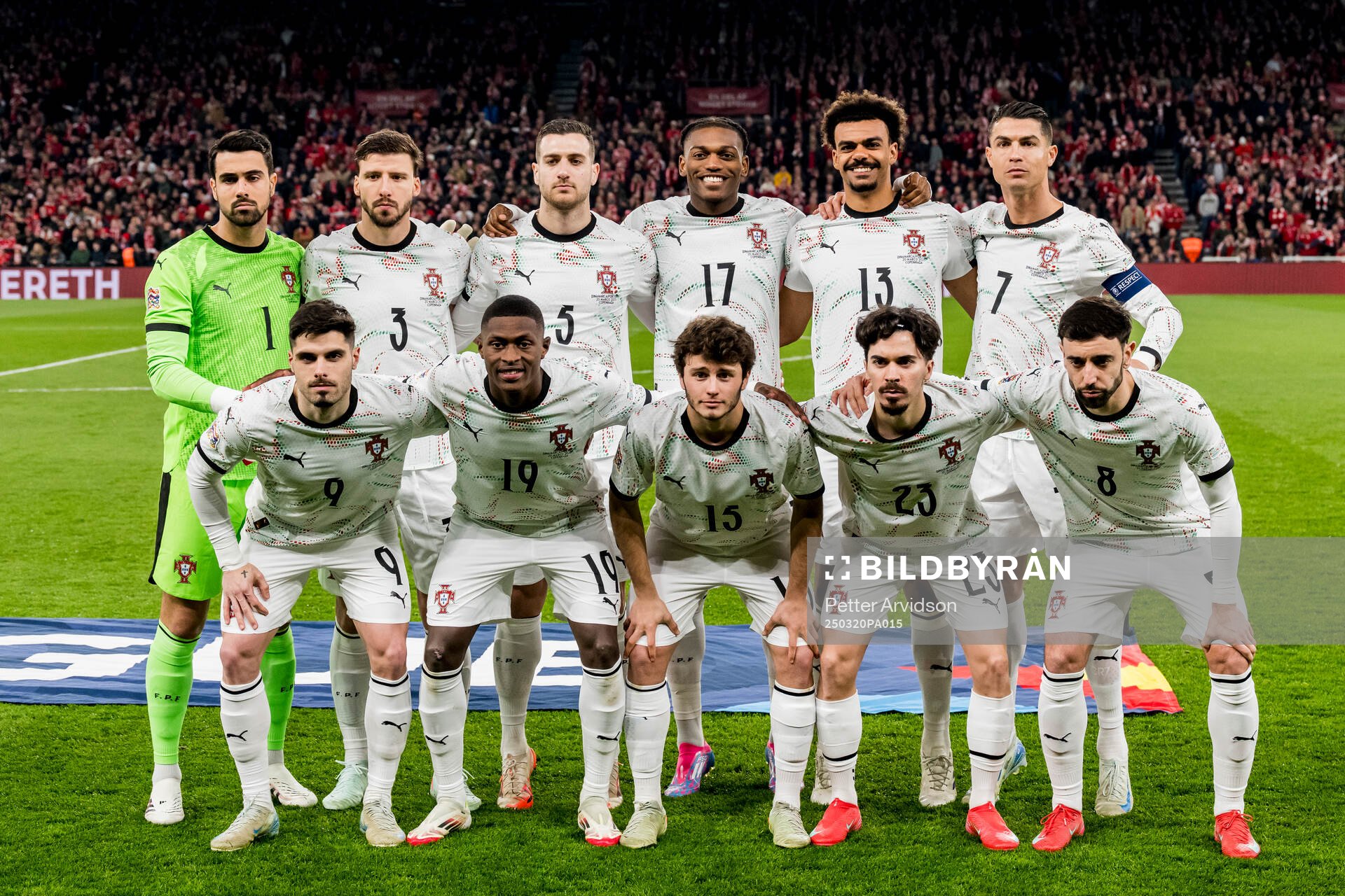 Starting eleven of Portugal