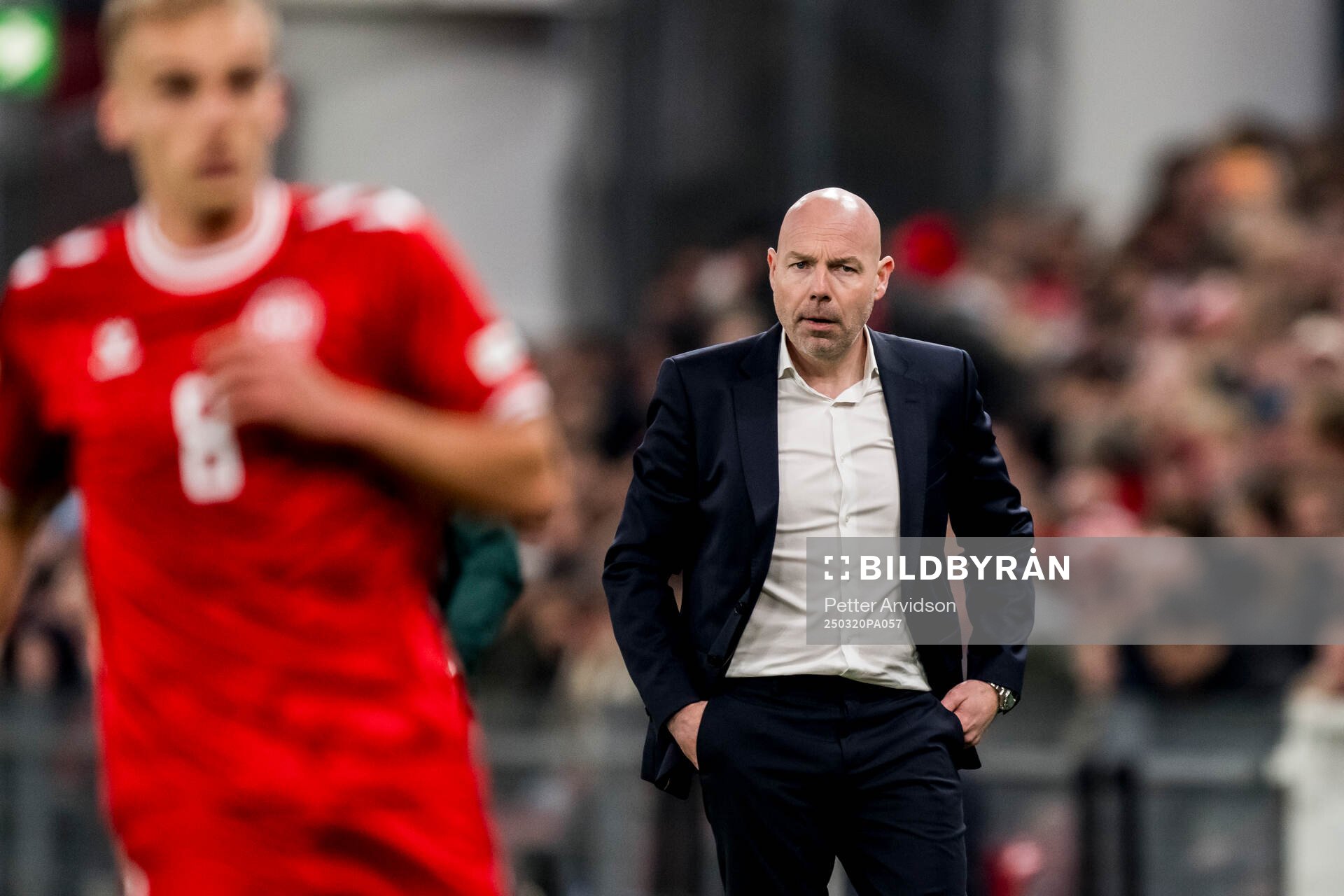 Head coach Brian Riemer of Denmark