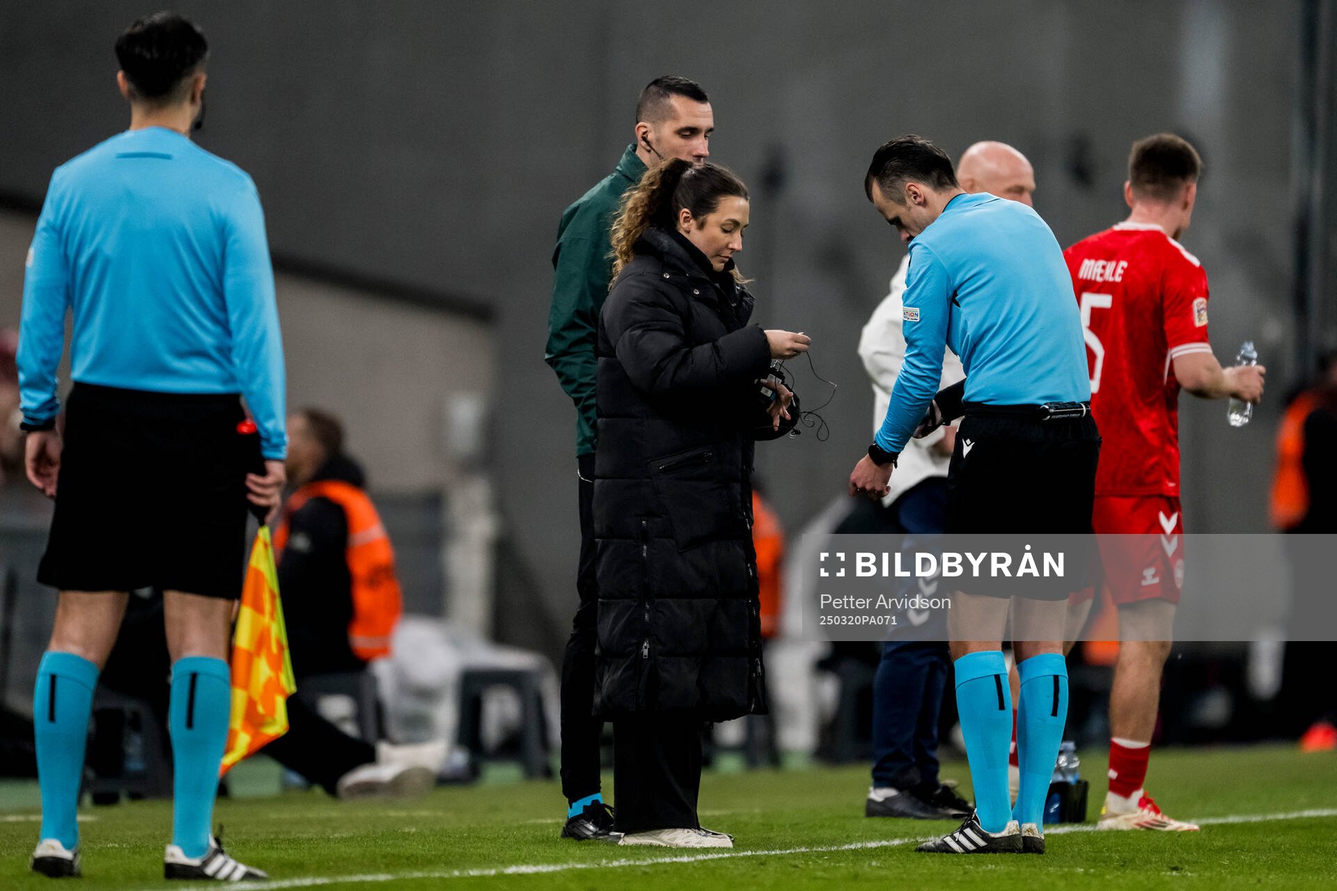 Referee Irfan Peljto