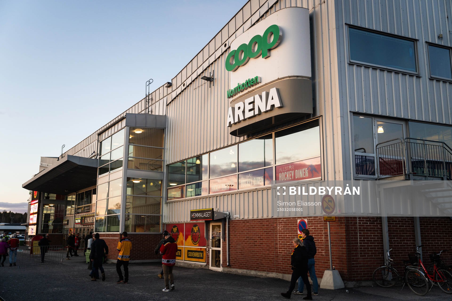 Coop Norrbotten arena exteriör