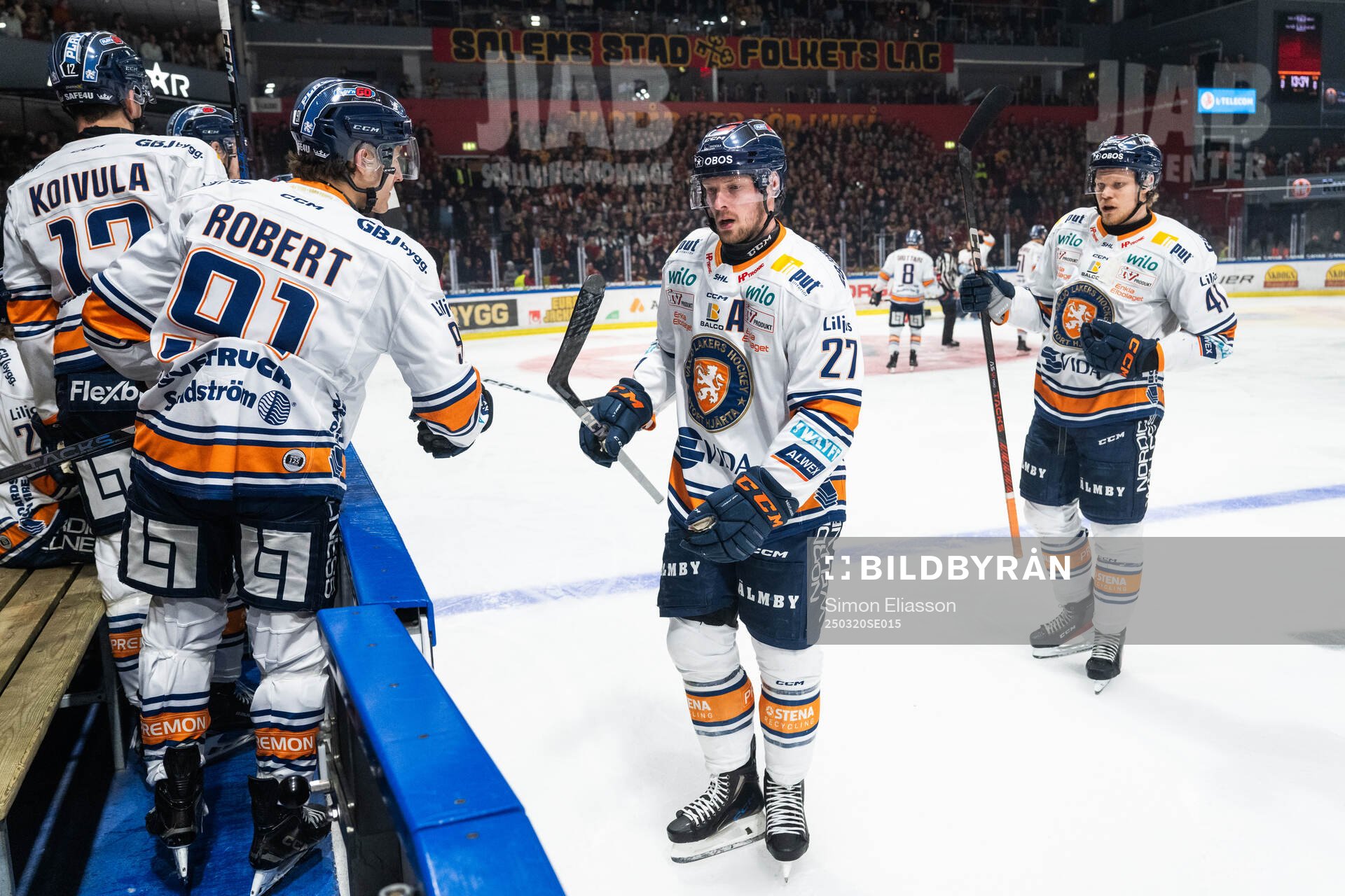 Växjös Felix Robert, Martin Lundberg och Ludvig Nilsson