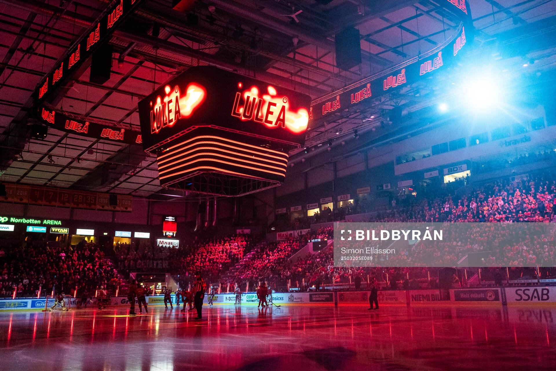 Coop Norrbotten arena interiör