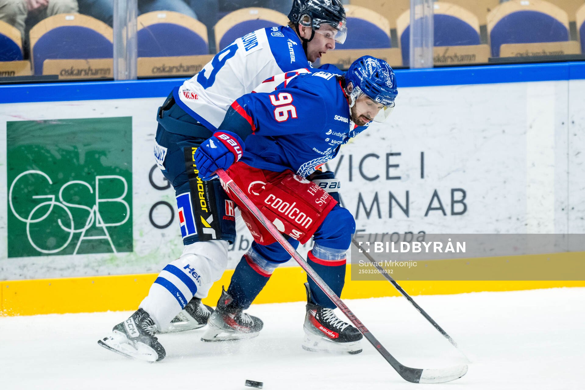 Karlskogas Jack Berglund och Oskarshamns Kevin Karlsson