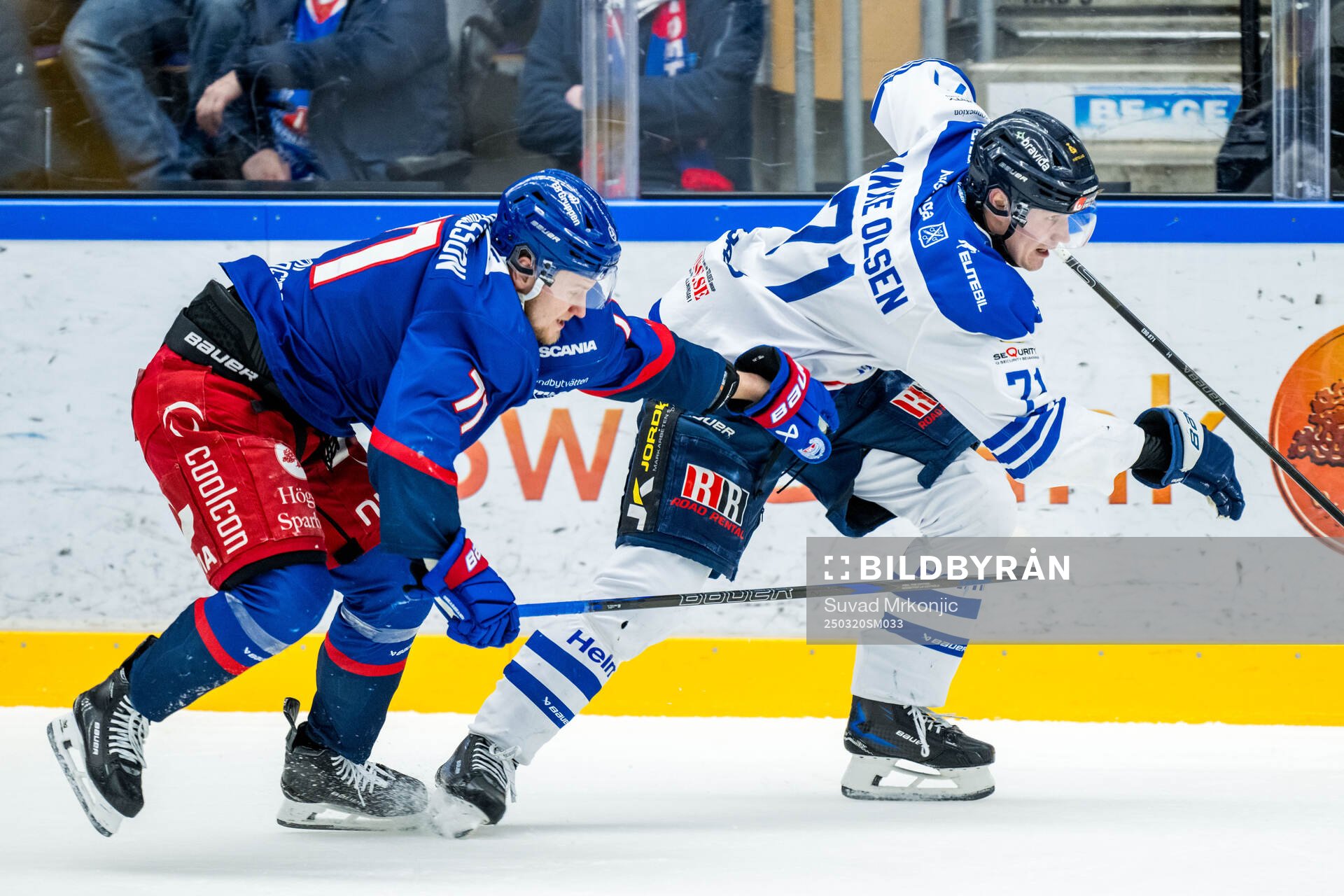 Oskarshamns Filip Sveningsson och Karlskogas Eskild Bakke