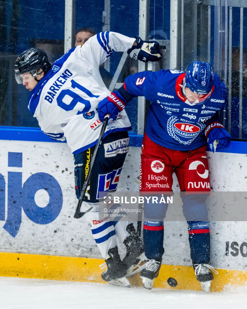 Karlskogas Tim Barkemo och Oskarshamns Niclas Burström