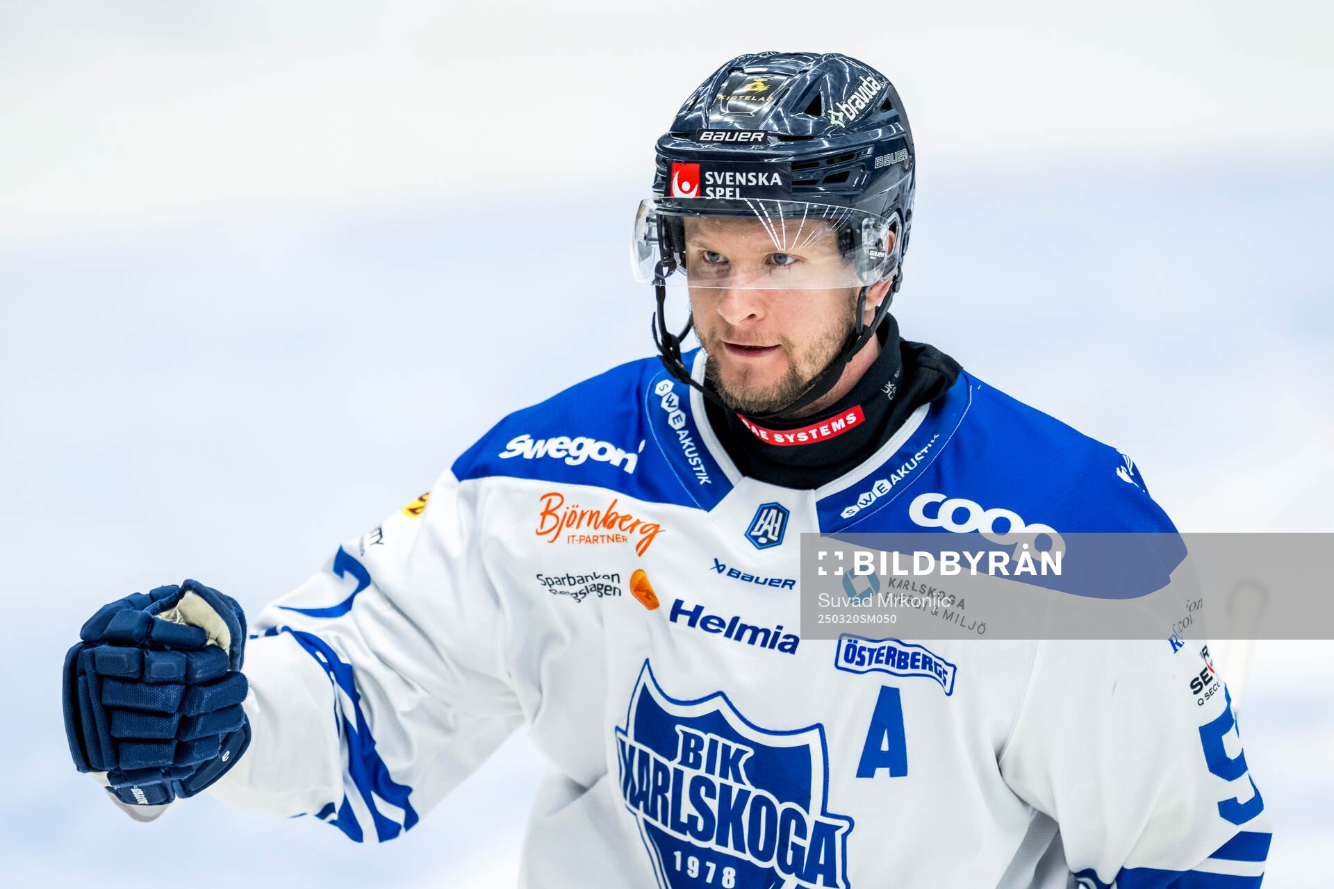 Karlskogas Johan Motin jublar