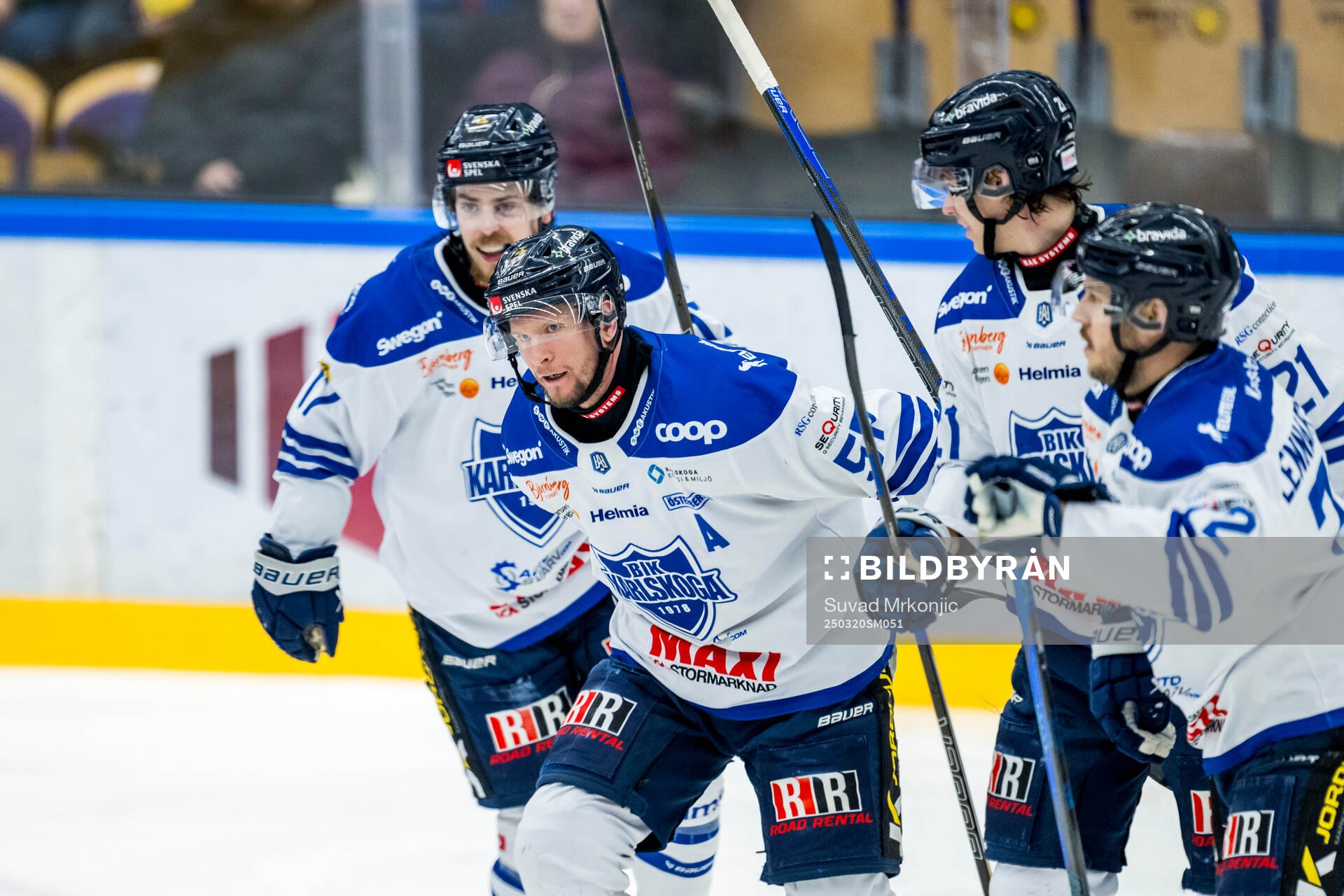 Karlskogas Johan Motin jublar