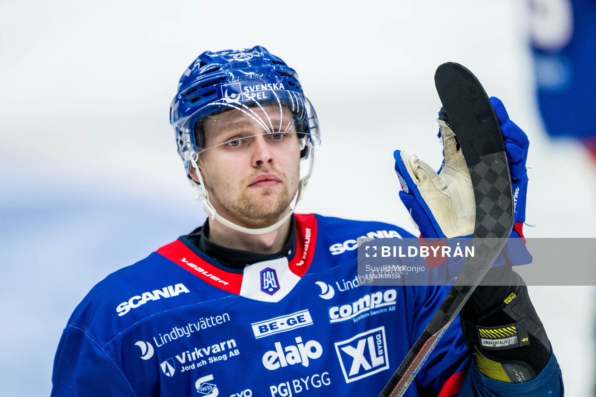 Oskarshamns Hampus Karlsson jublar