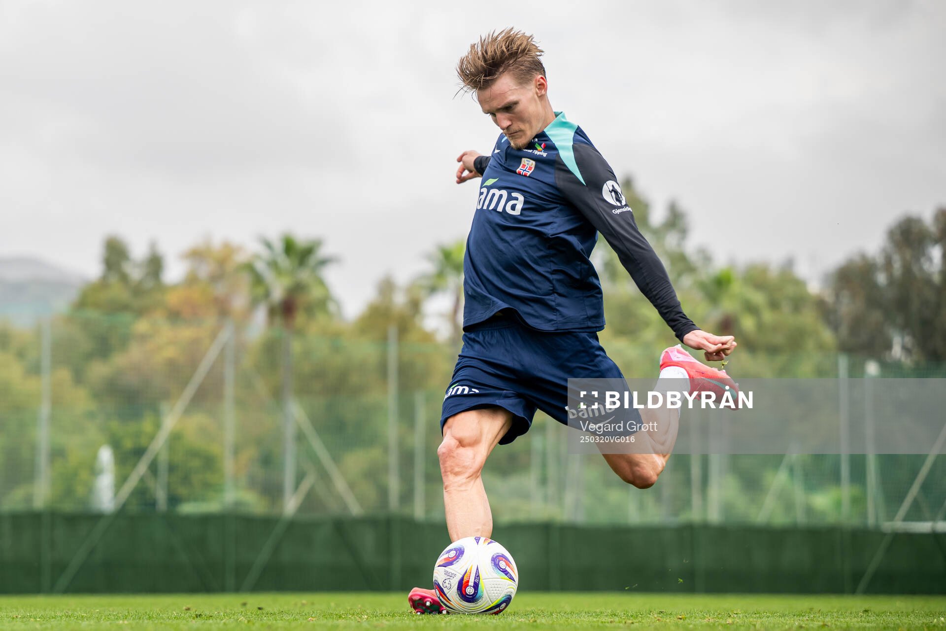 Martin Ødegaard of the Norwegian national football team