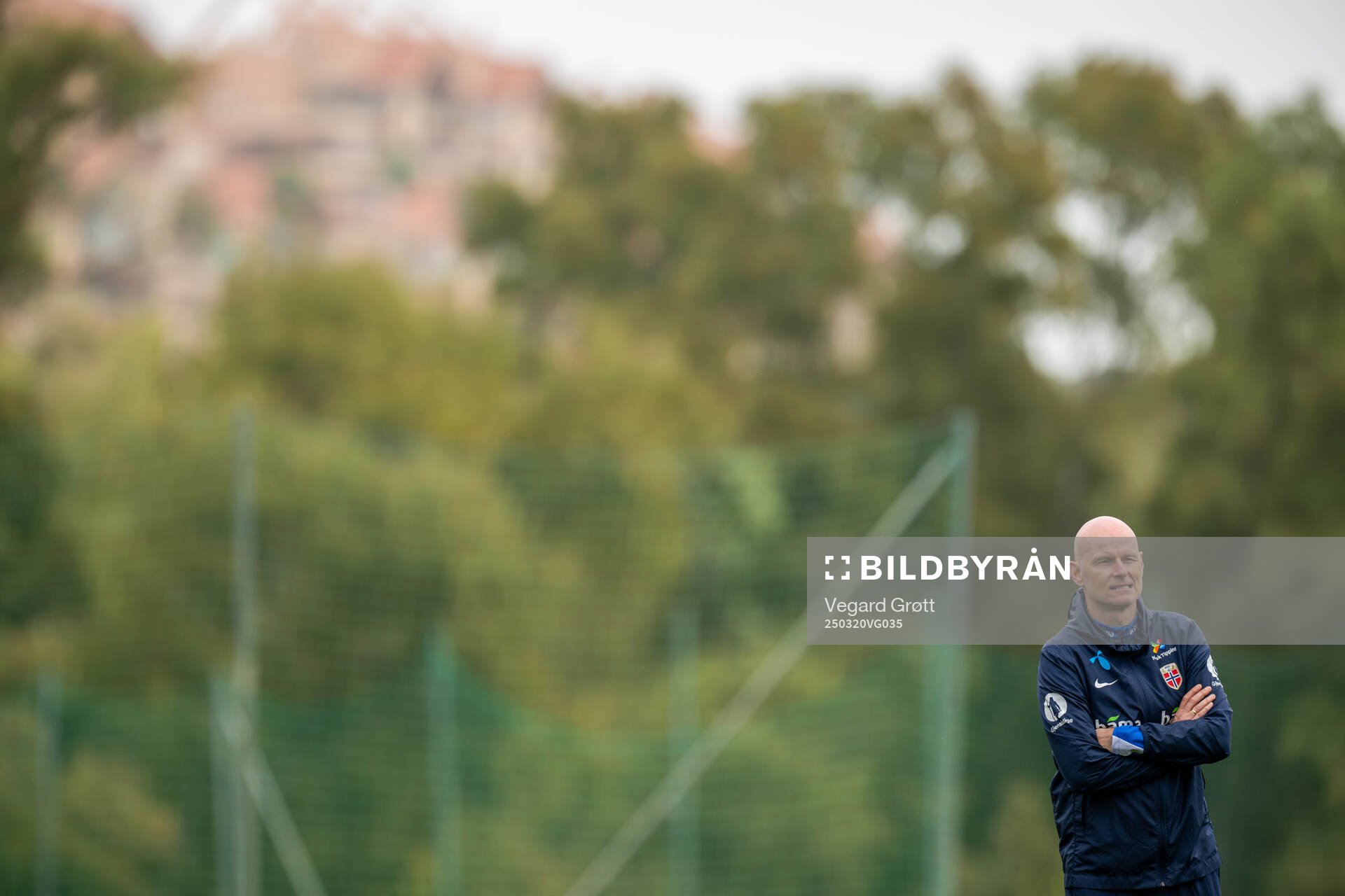Ståle Solbakken, head coach of the Norwegian national