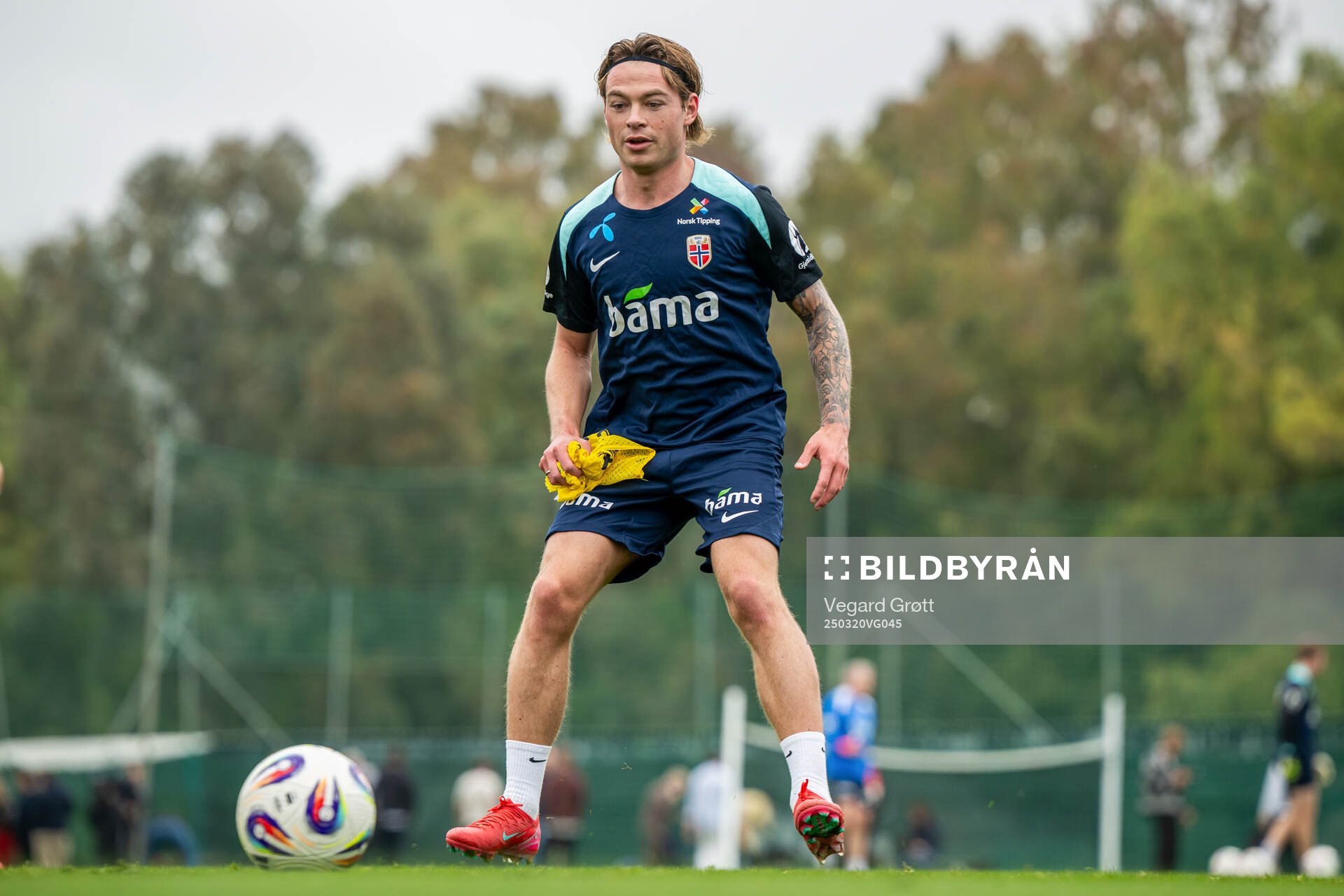 Patrick Berg of the Norwegian national football team