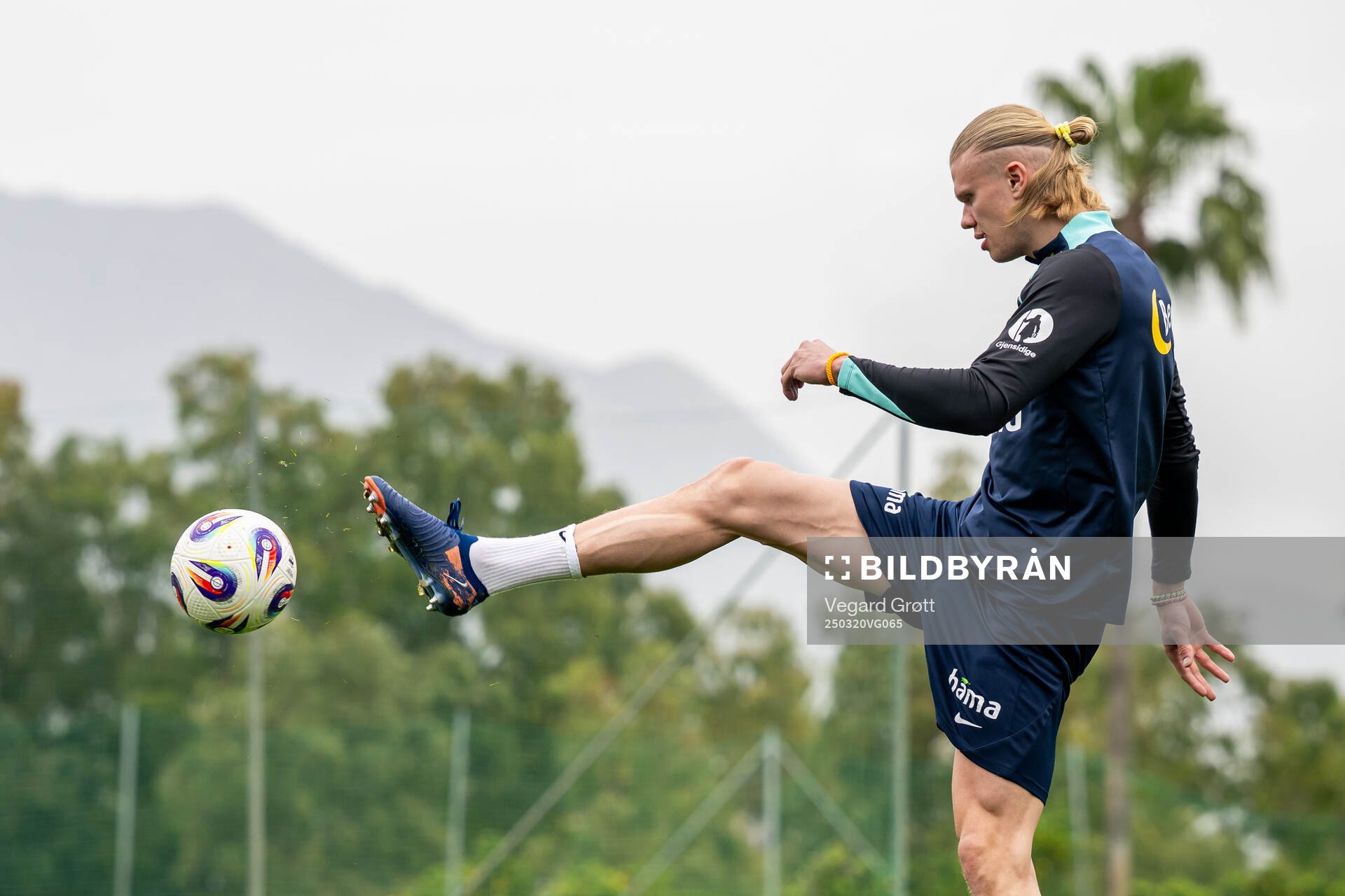 Erling Braut Haaland of the Norwegian national football team