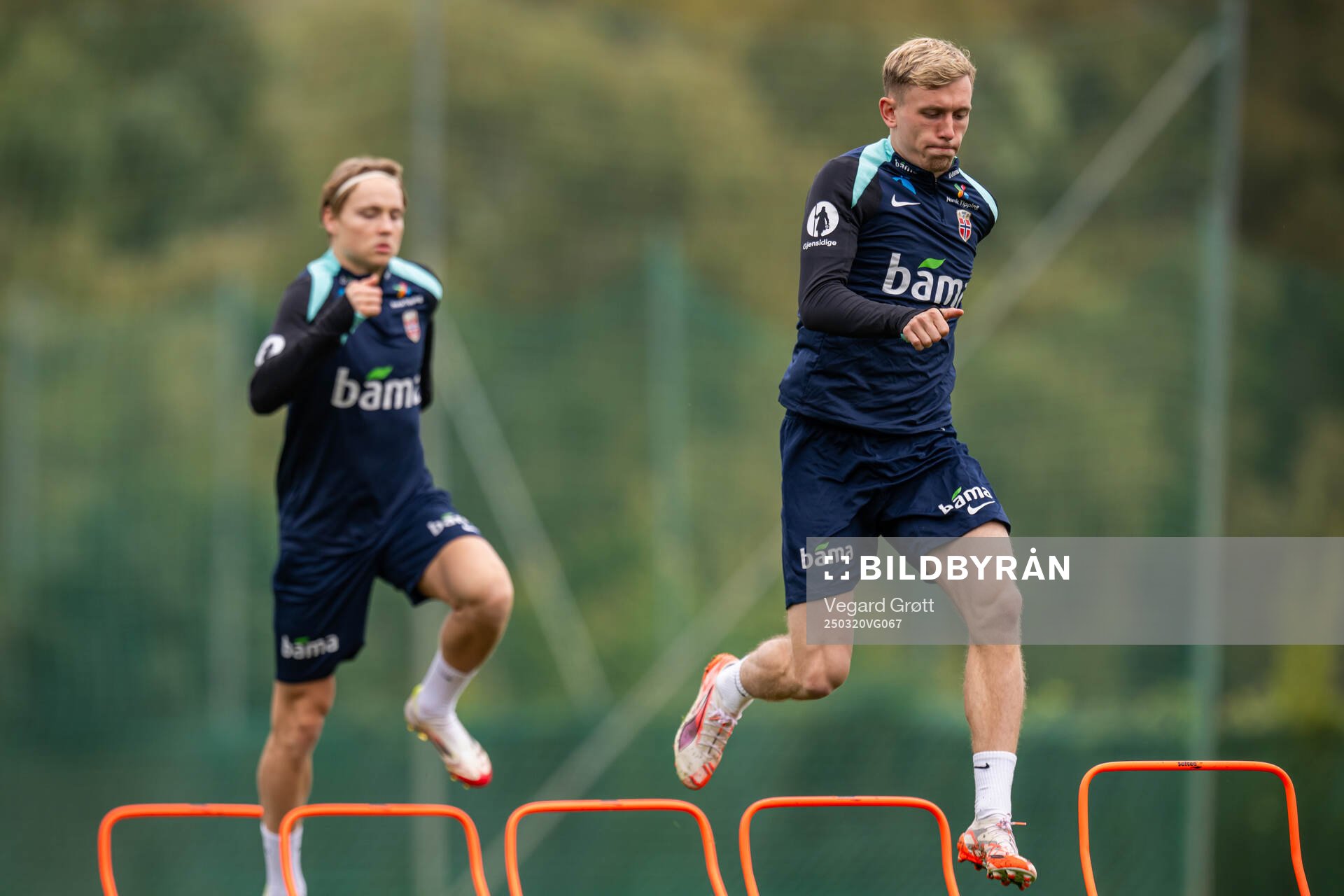 Marcus Holmgren Pedersen of the Norwegian national football