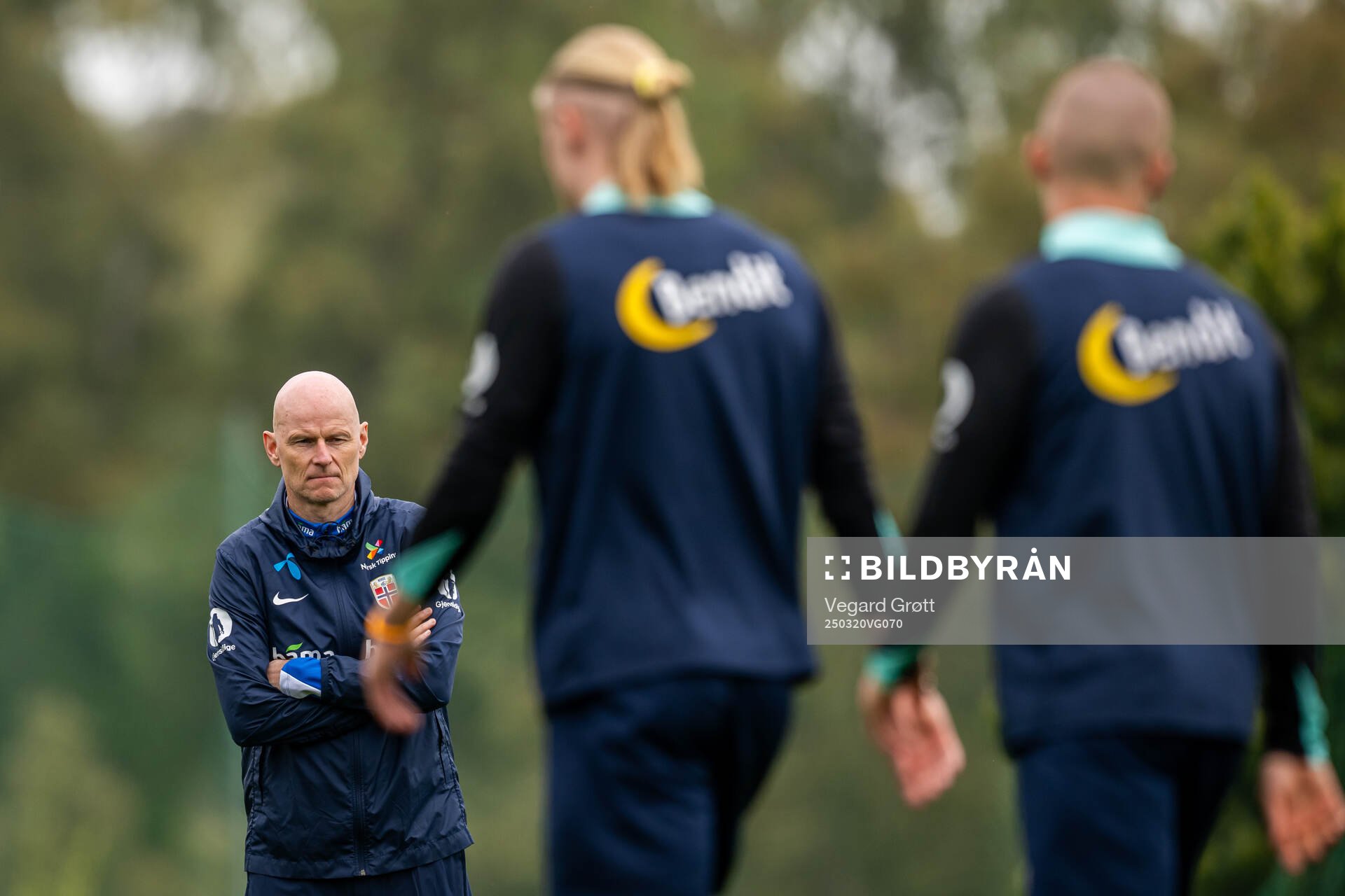 Ståle Solbakken, head coach of the Norwegian national