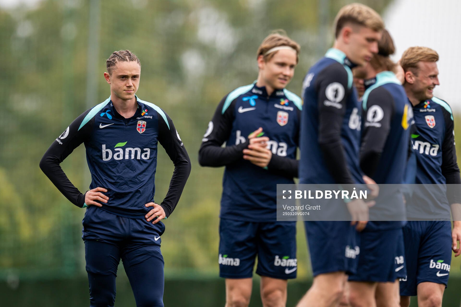 Thelo Aasgaard of the Norwegian national football team