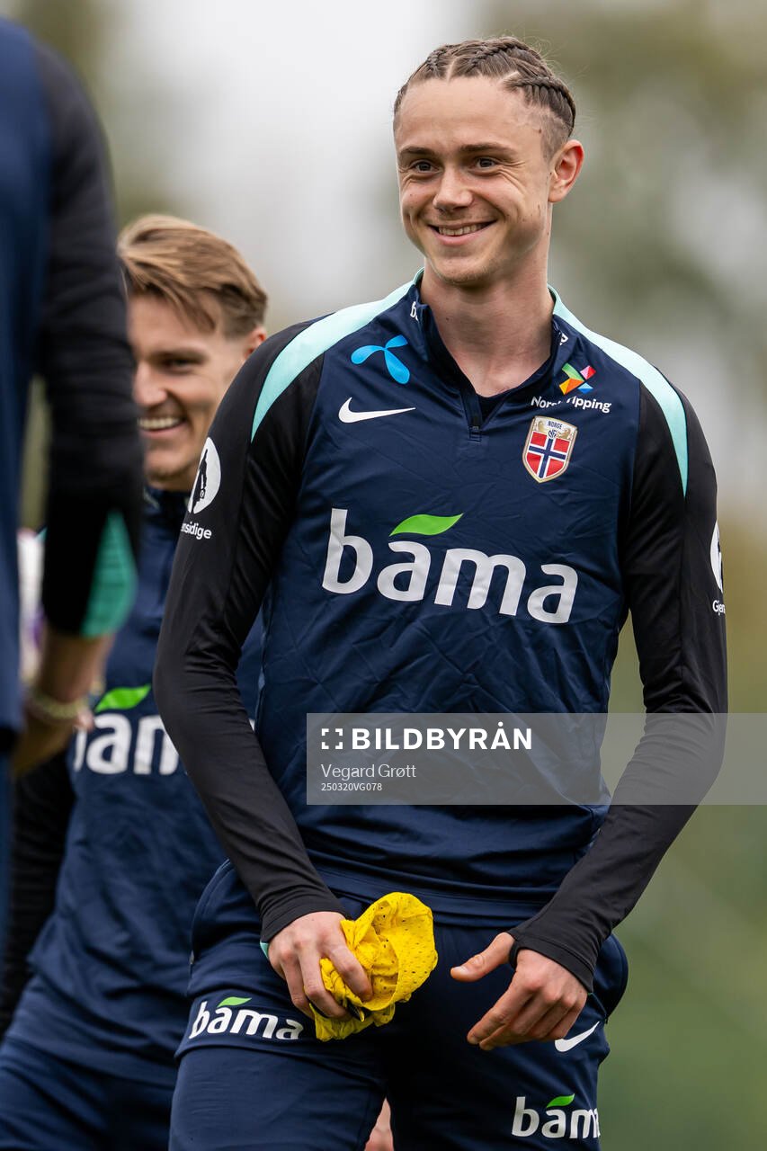 Thelo Aasgaard of the Norwegian national football team