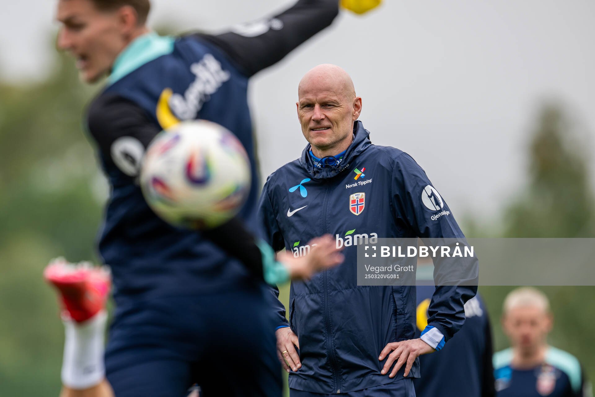 Ståle Solbakken, head coach of the Norwegian national
