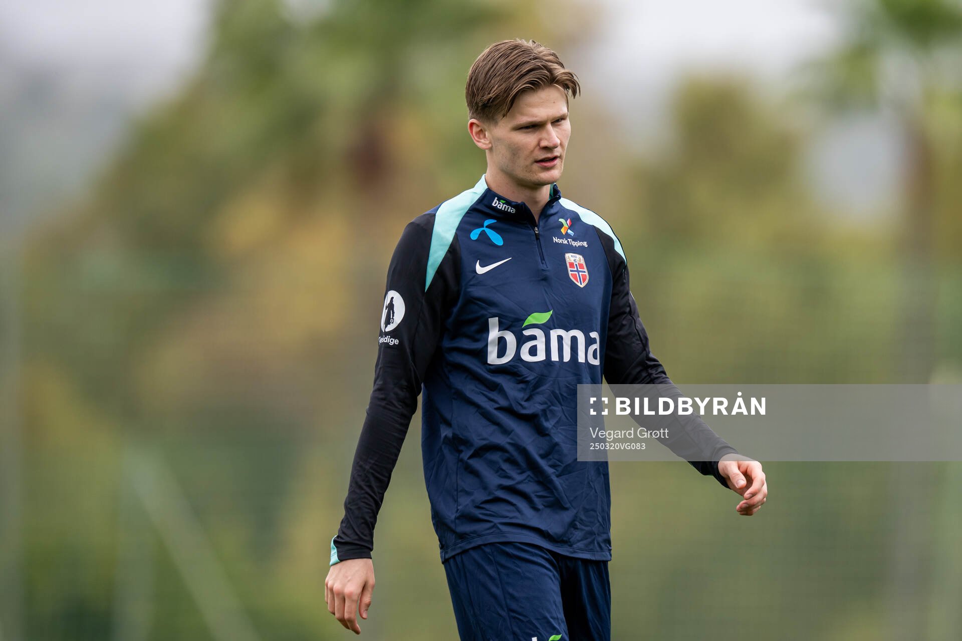 David Møller Wolfe of the Norwegian national football team