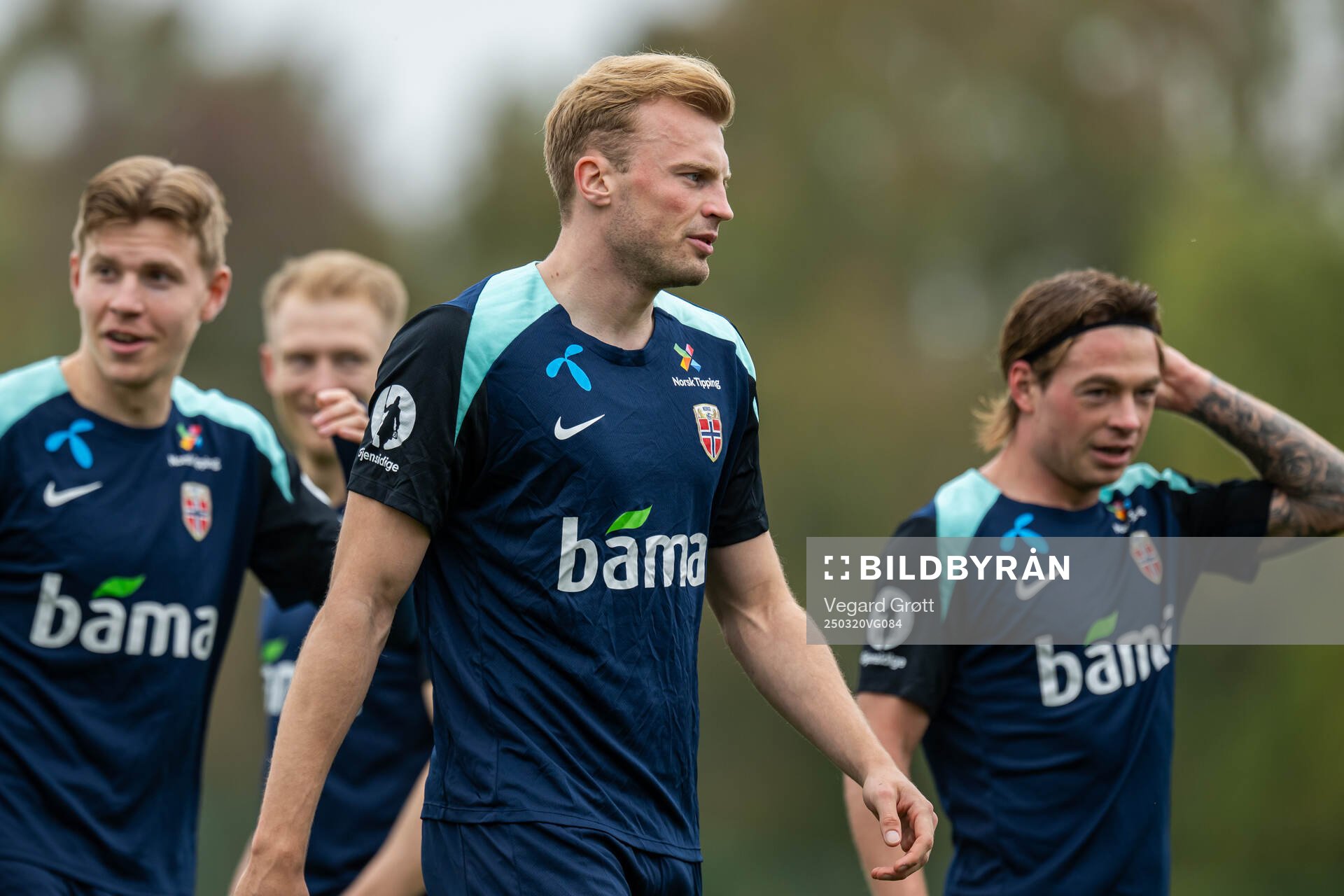 Sondre Langås of the Norwegian national football team