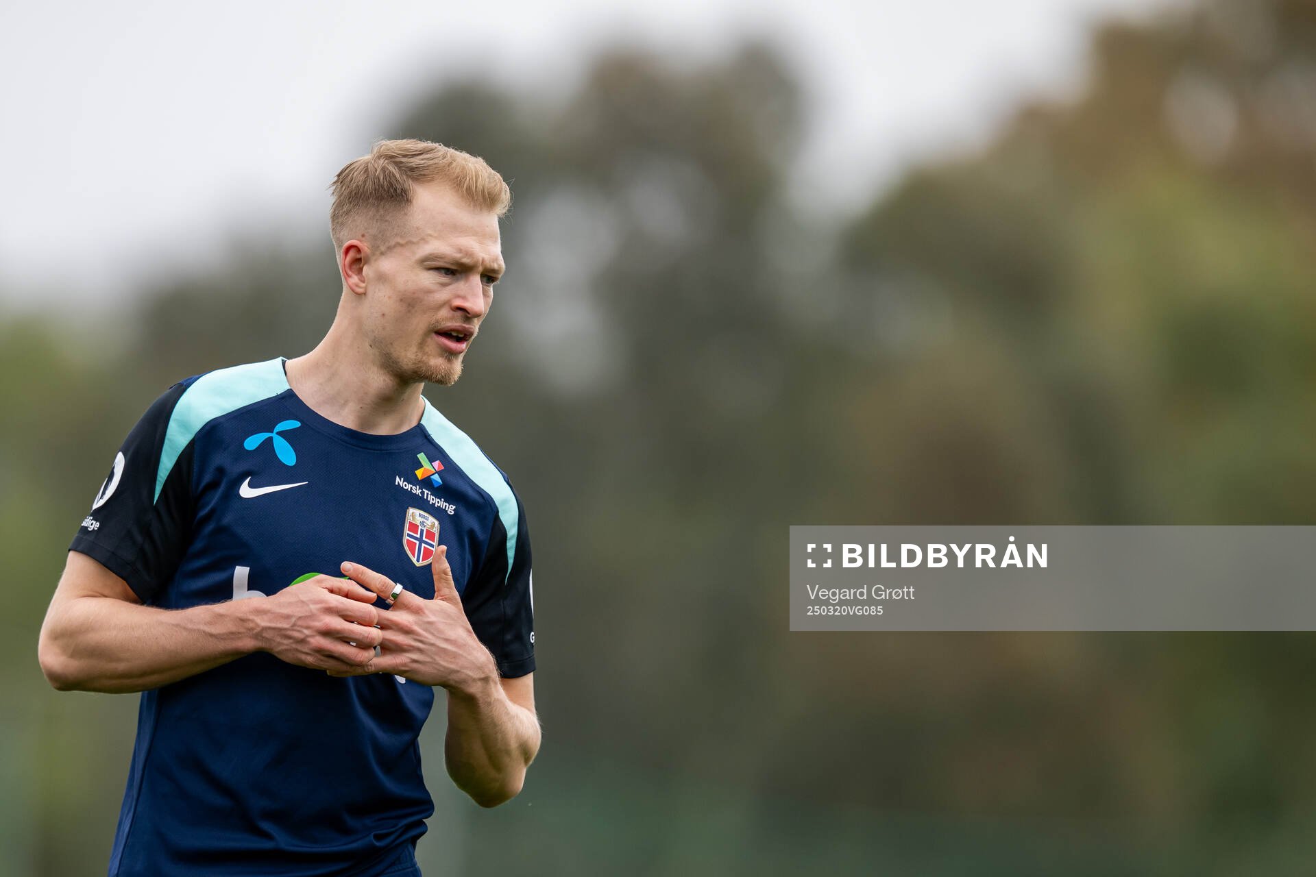 Andreas Hanche-Olsen of the Norwegian national football team
