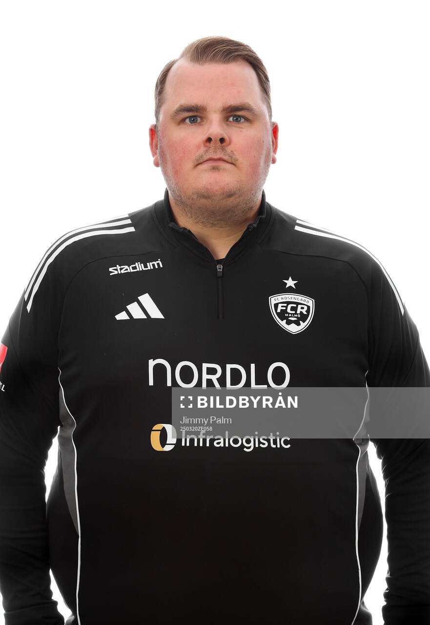 Rosengårds assisterande tränare Rasmus Leijon