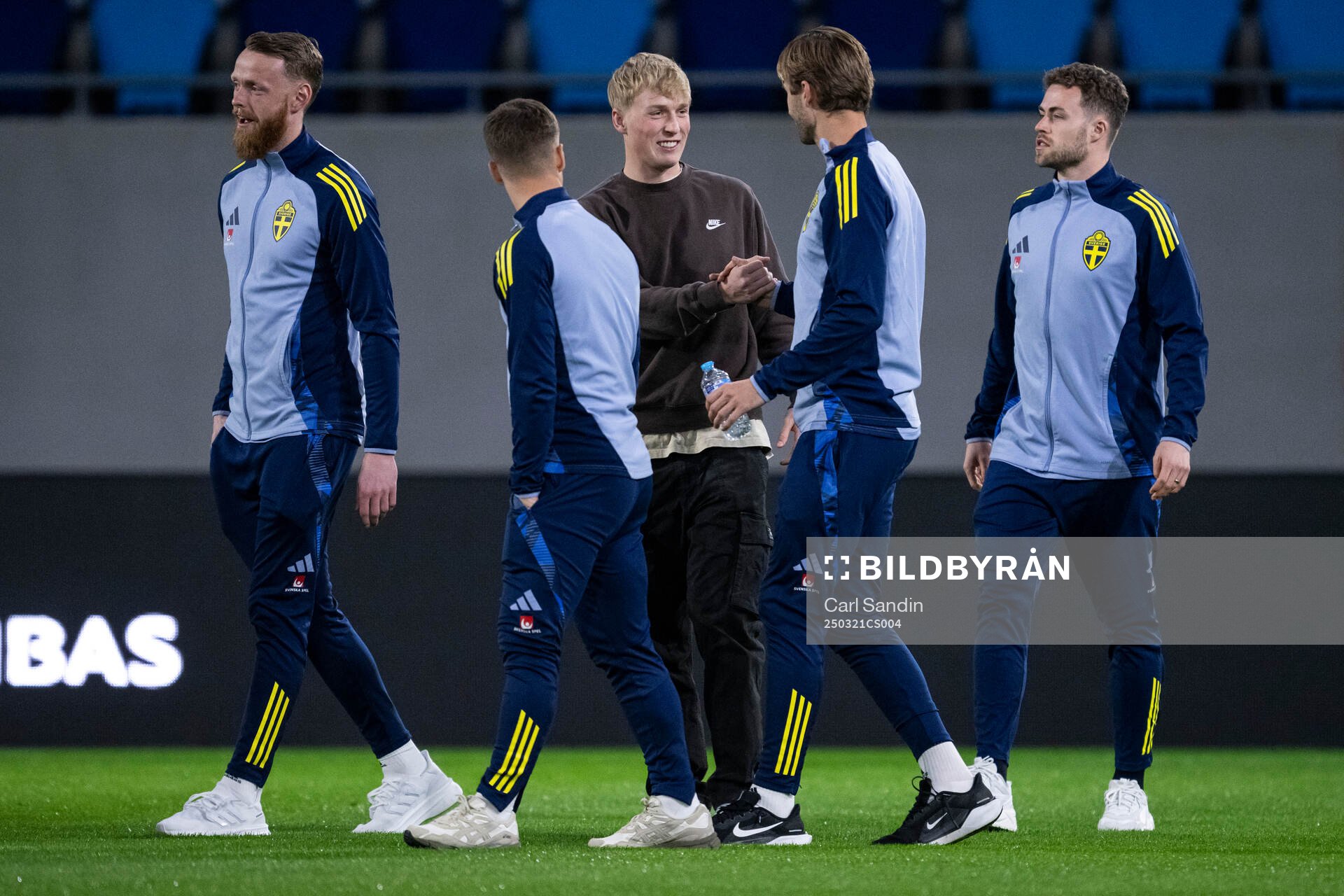 Melker Widell of the Swedish men's national football team