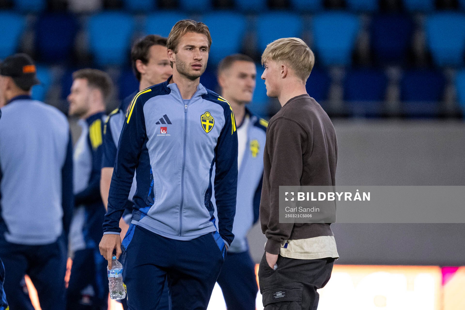 Benjamin Nygren and Melker Widell of the Swedish men's