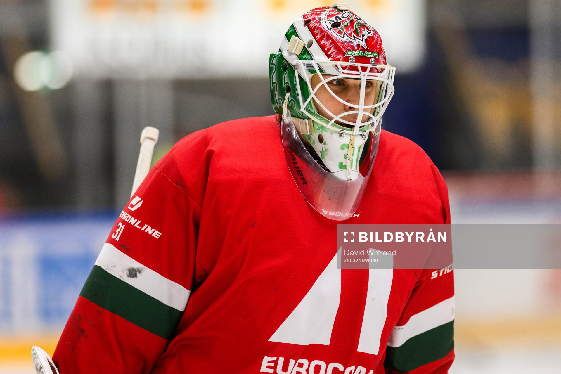 Modos målvakt Olle Eriksson Ek