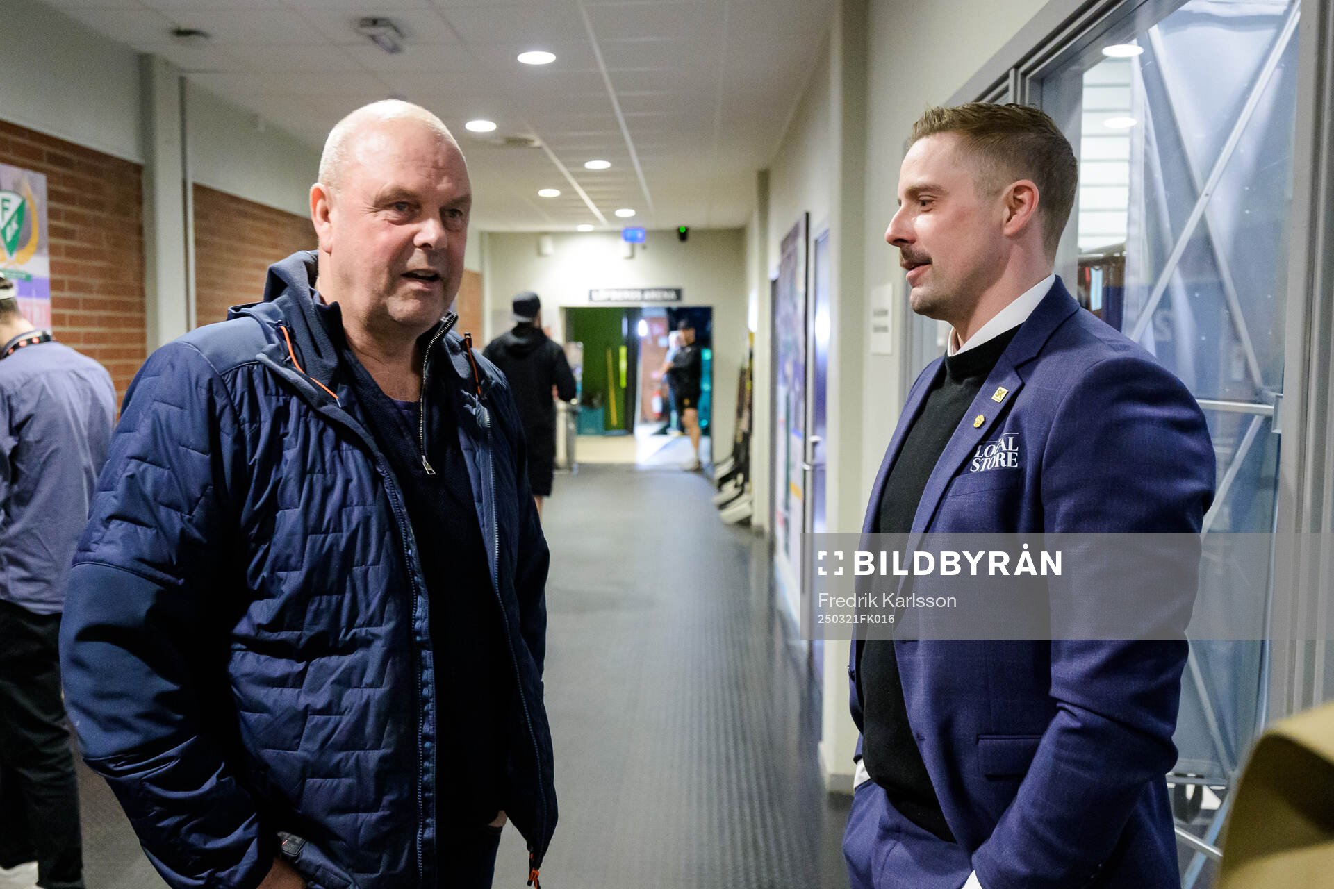 Före detta tränare Per-Erik Johansson träffar